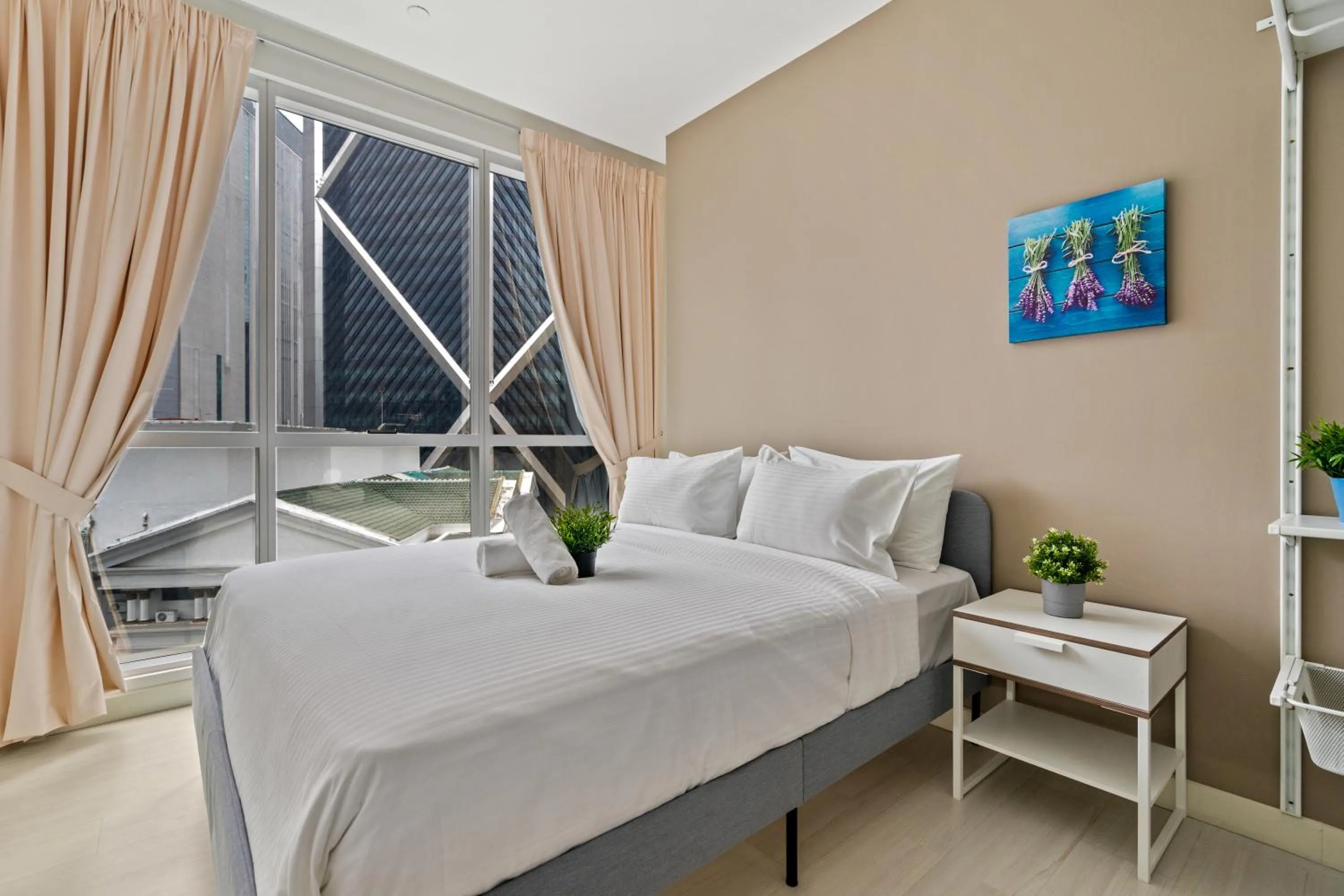 Bedroom, Bed in Binjai 8 by Plush