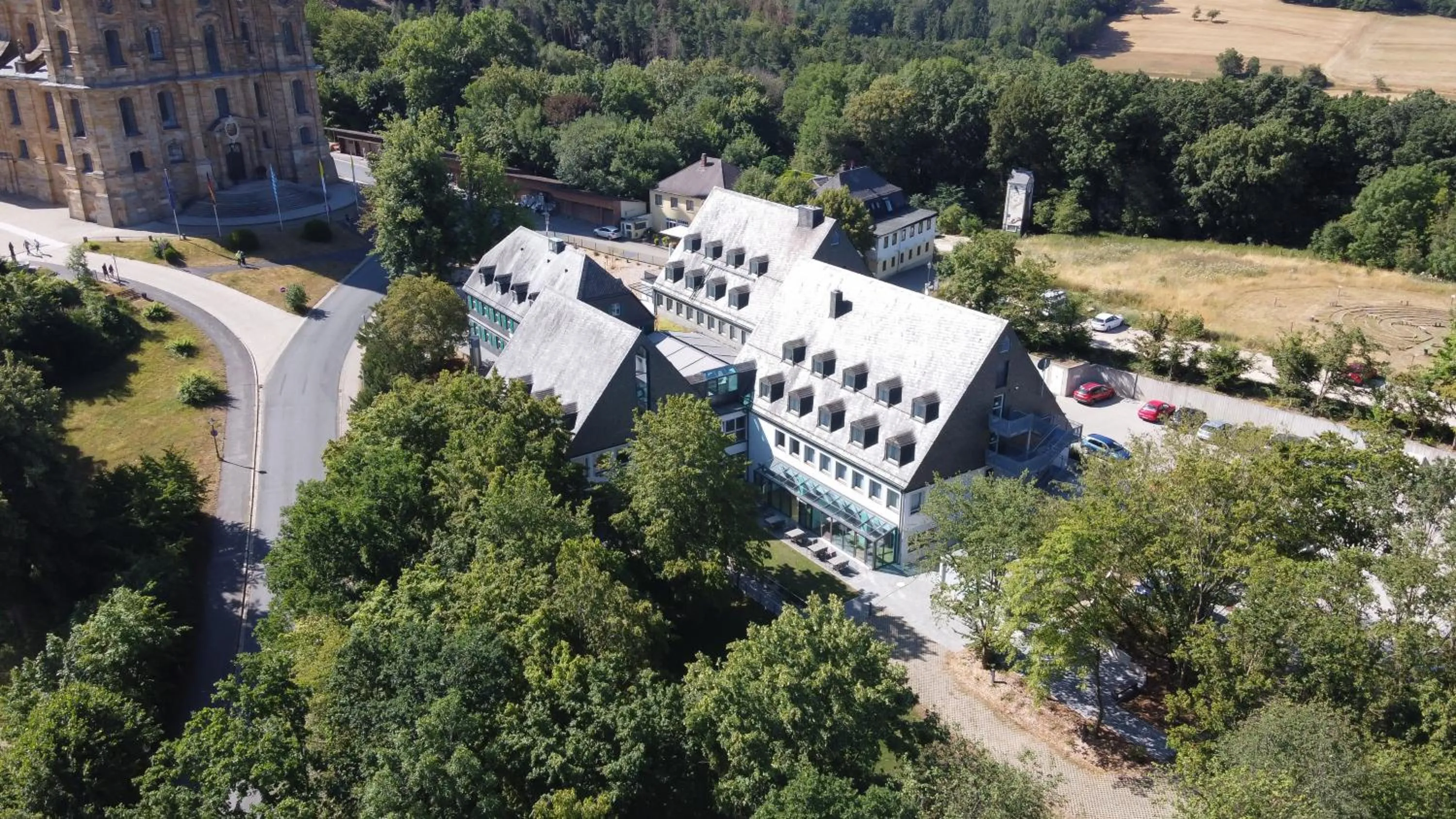 Twin Room with Bathroom - single occupancy in Bildungs- & Tagungshäuser Vierzehnheiligen
