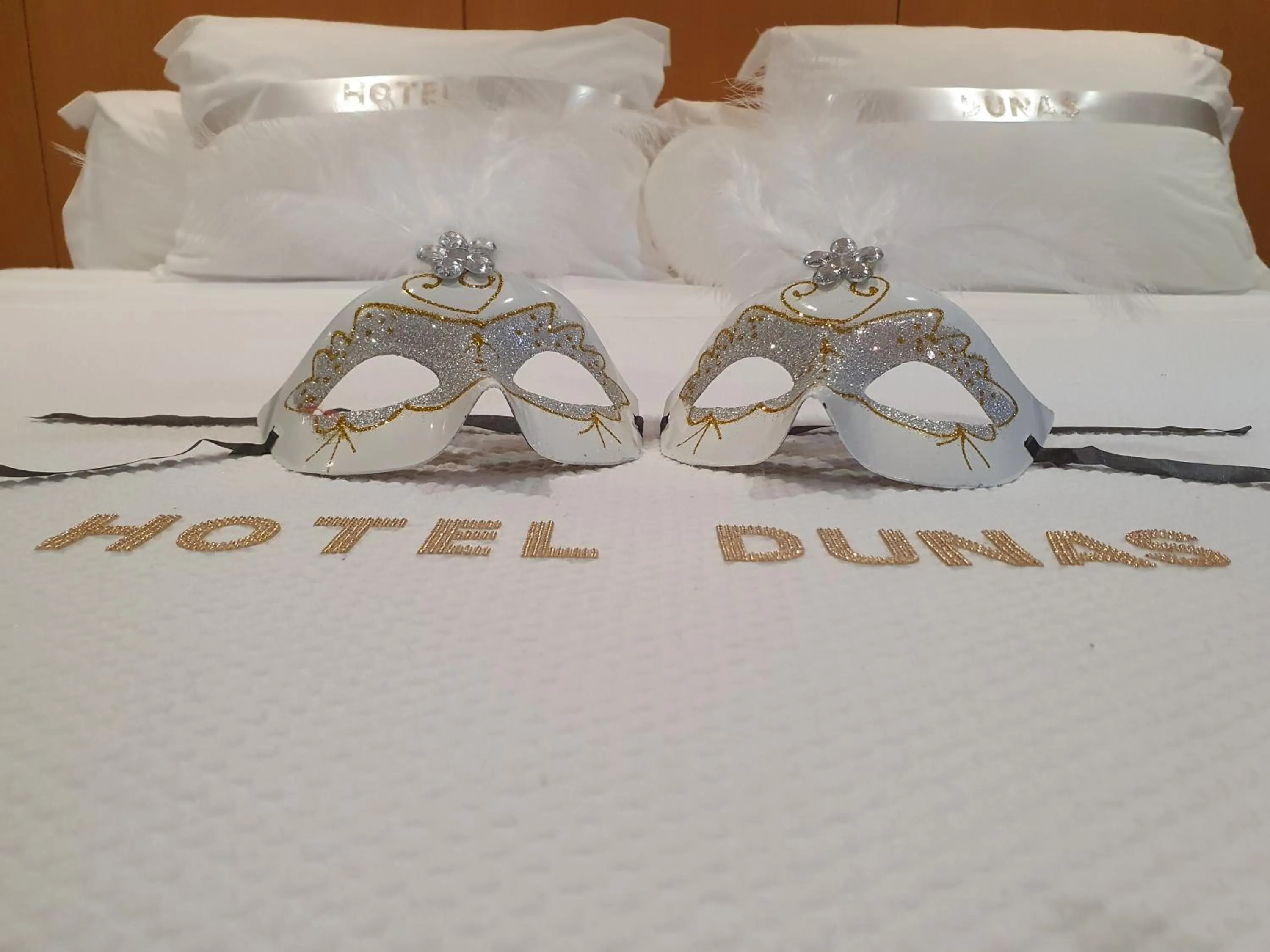 Decorative detail, Bed in Hotel Dunas d'Ovar