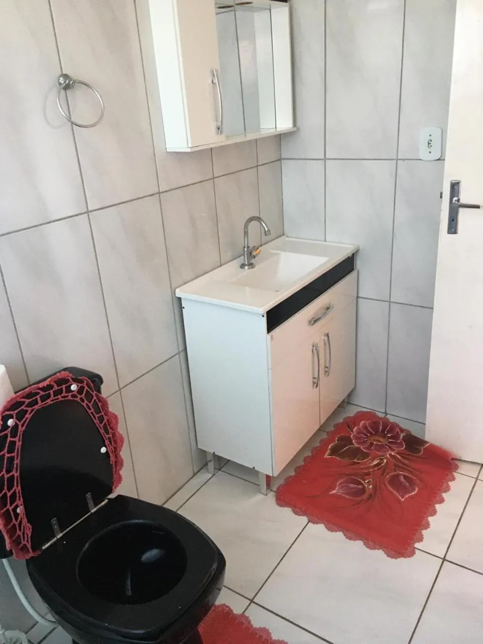 Bathroom in Pousada Cristal Serra