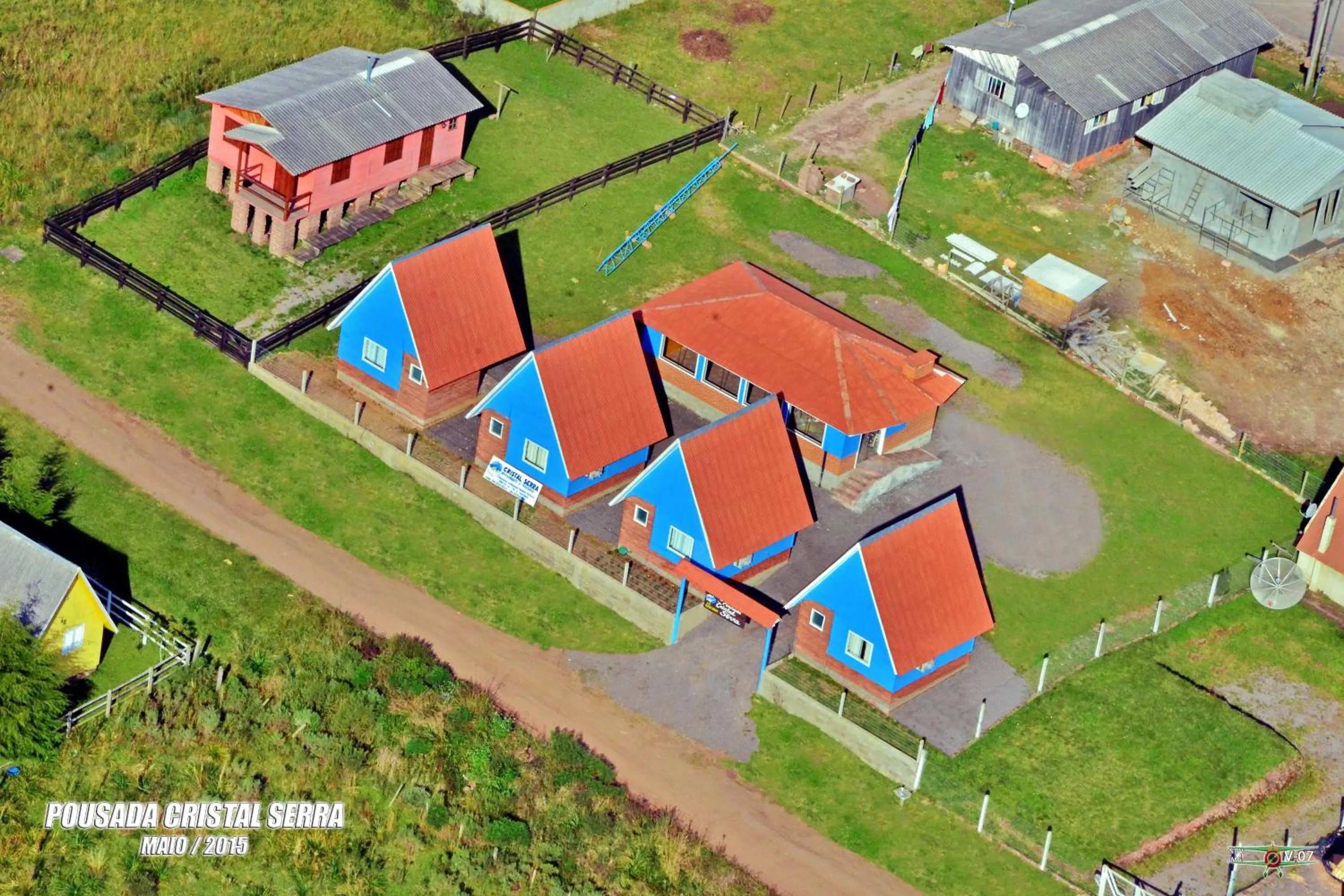 Bird's eye view in Pousada Cristal Serra