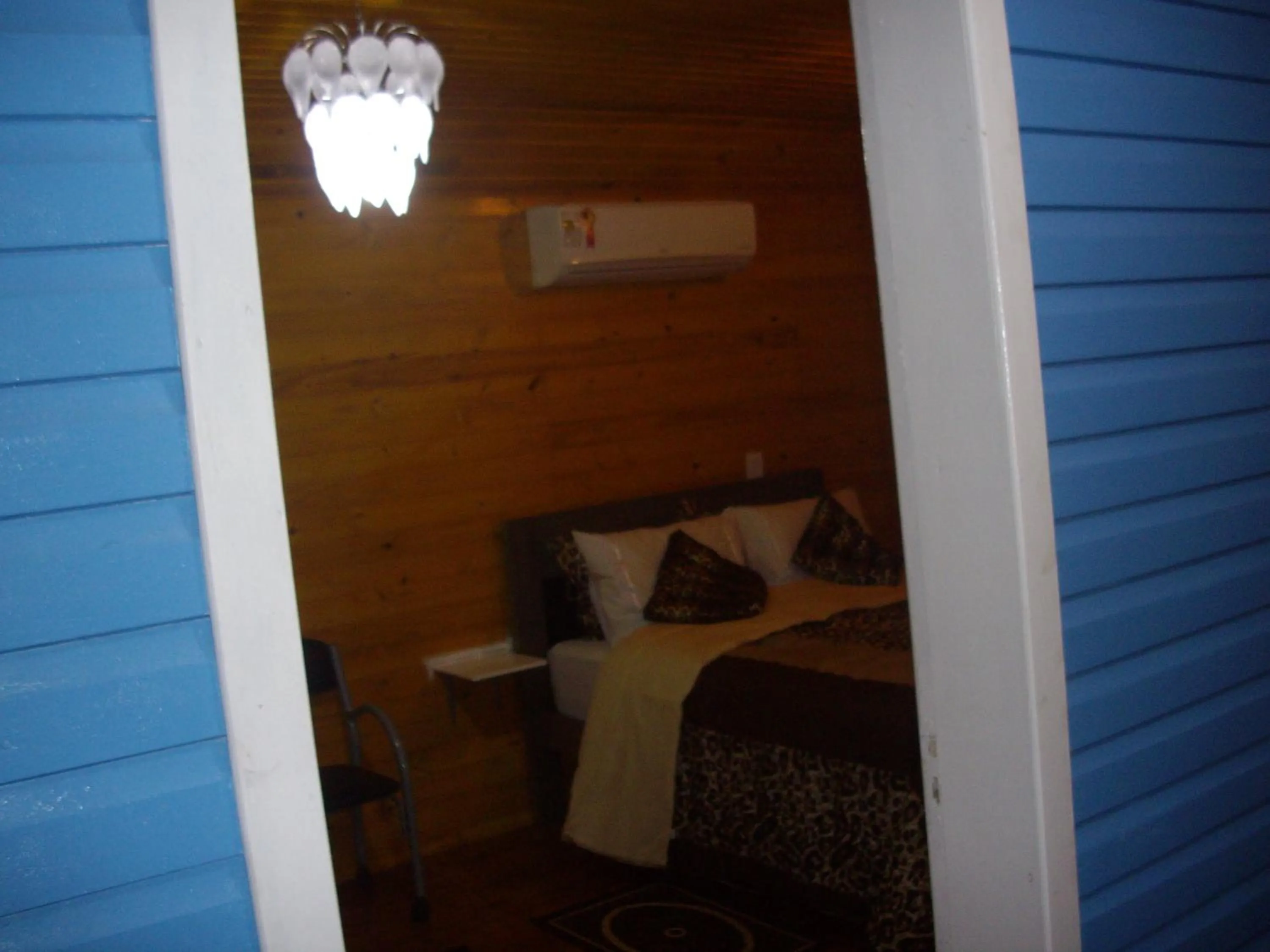 Bed in Pousada Cristal Serra