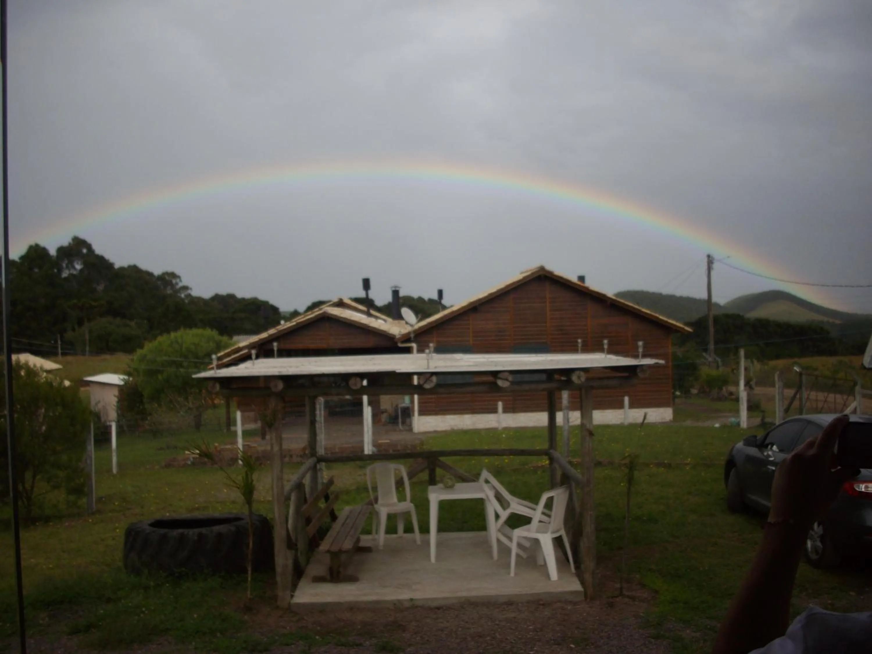 Mountain view in Pousada Cristal Serra