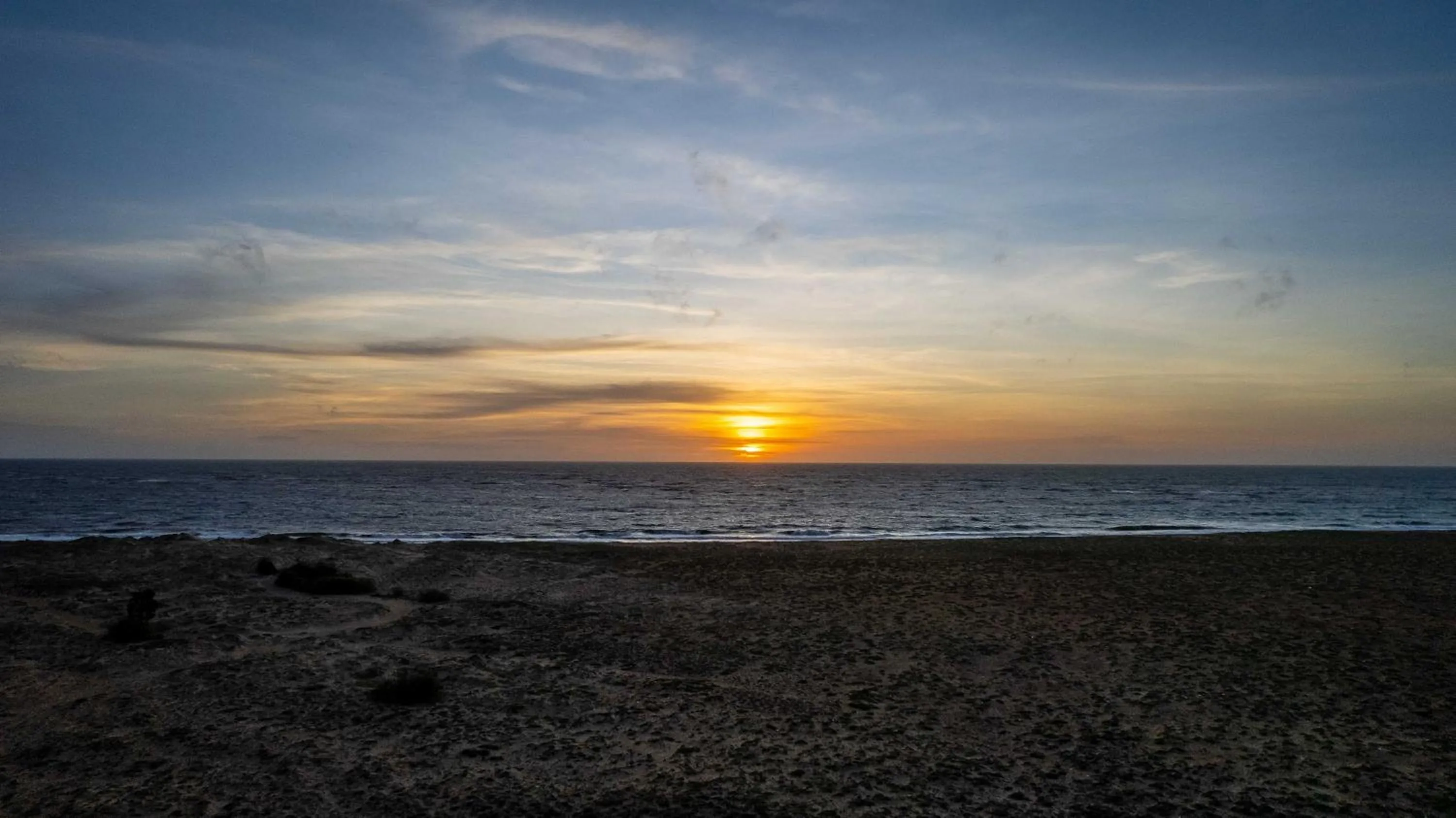 Sunset in Bedrock Beach Villas