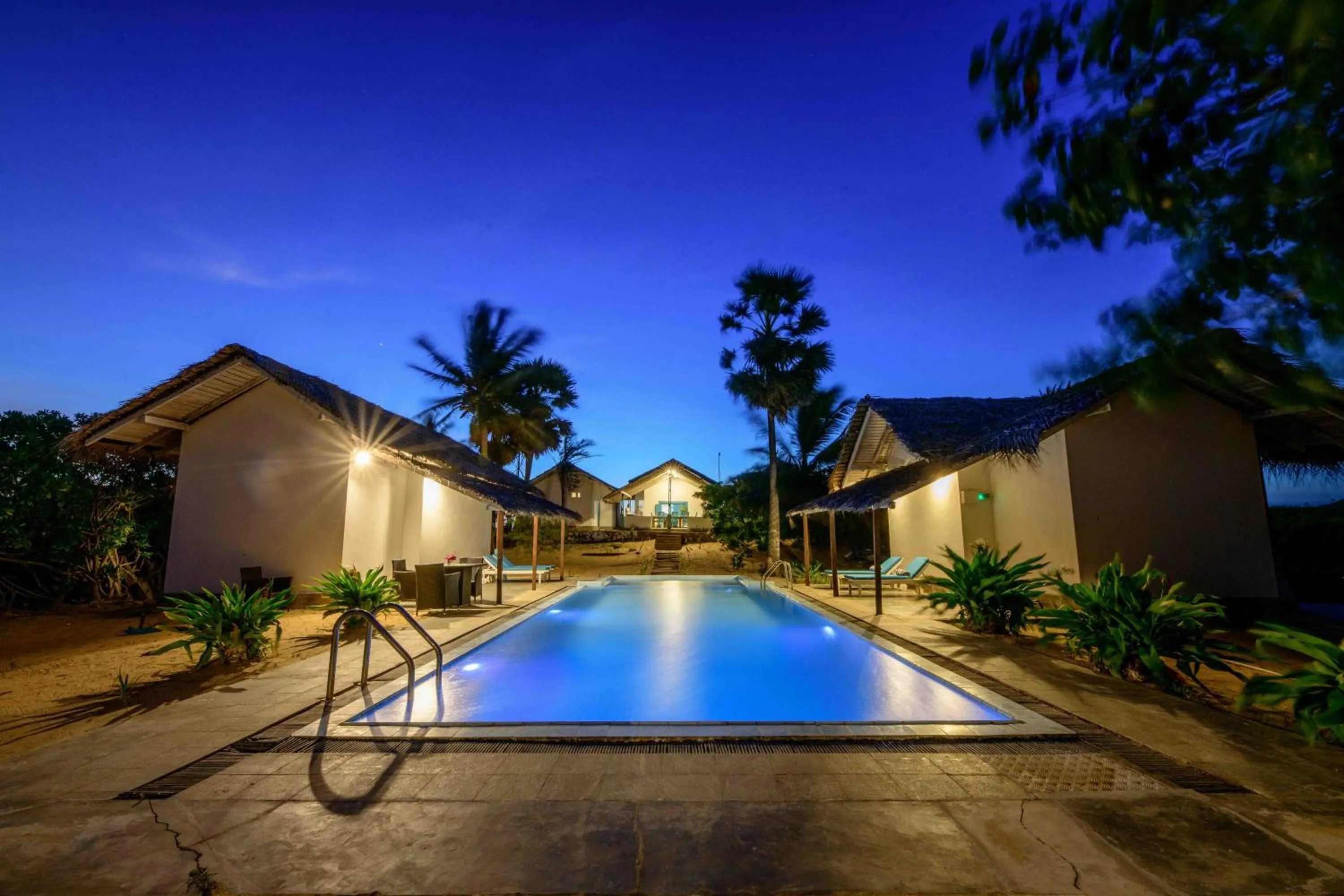 Pool view in Bedrock Beach Villas