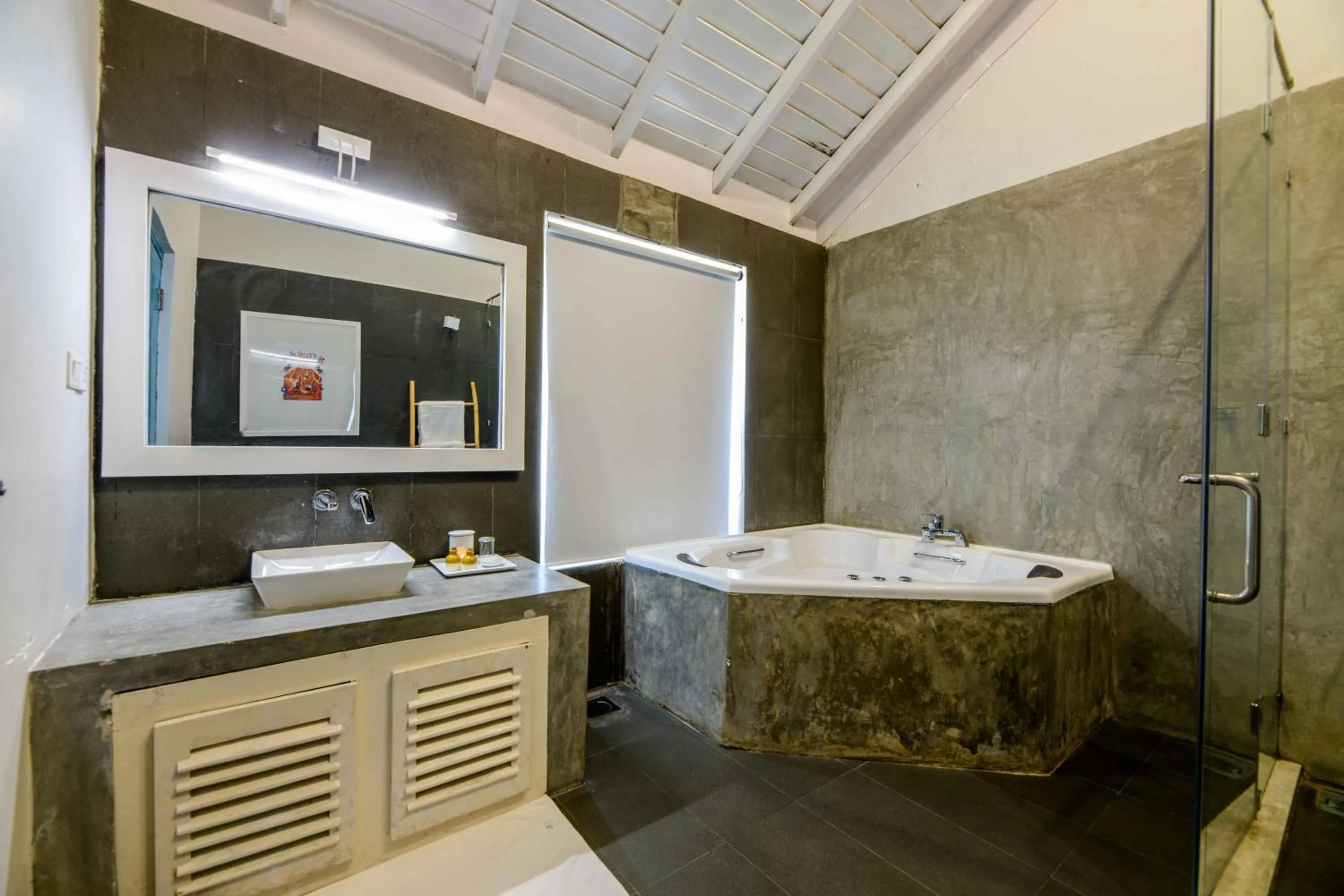 Bathroom in Bedrock Beach Villas