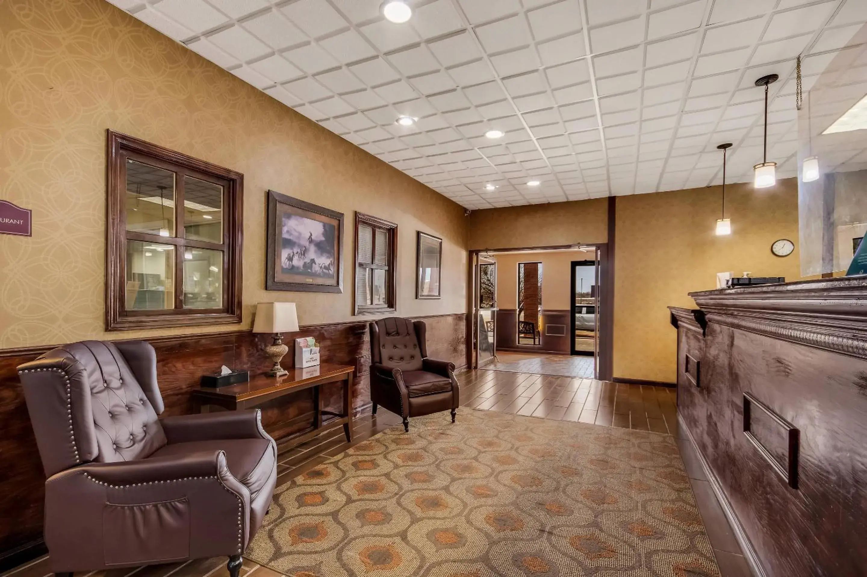 Lobby or reception in Quality Inn Chickasha Lobby or reception in Quality Inn Chickasha
