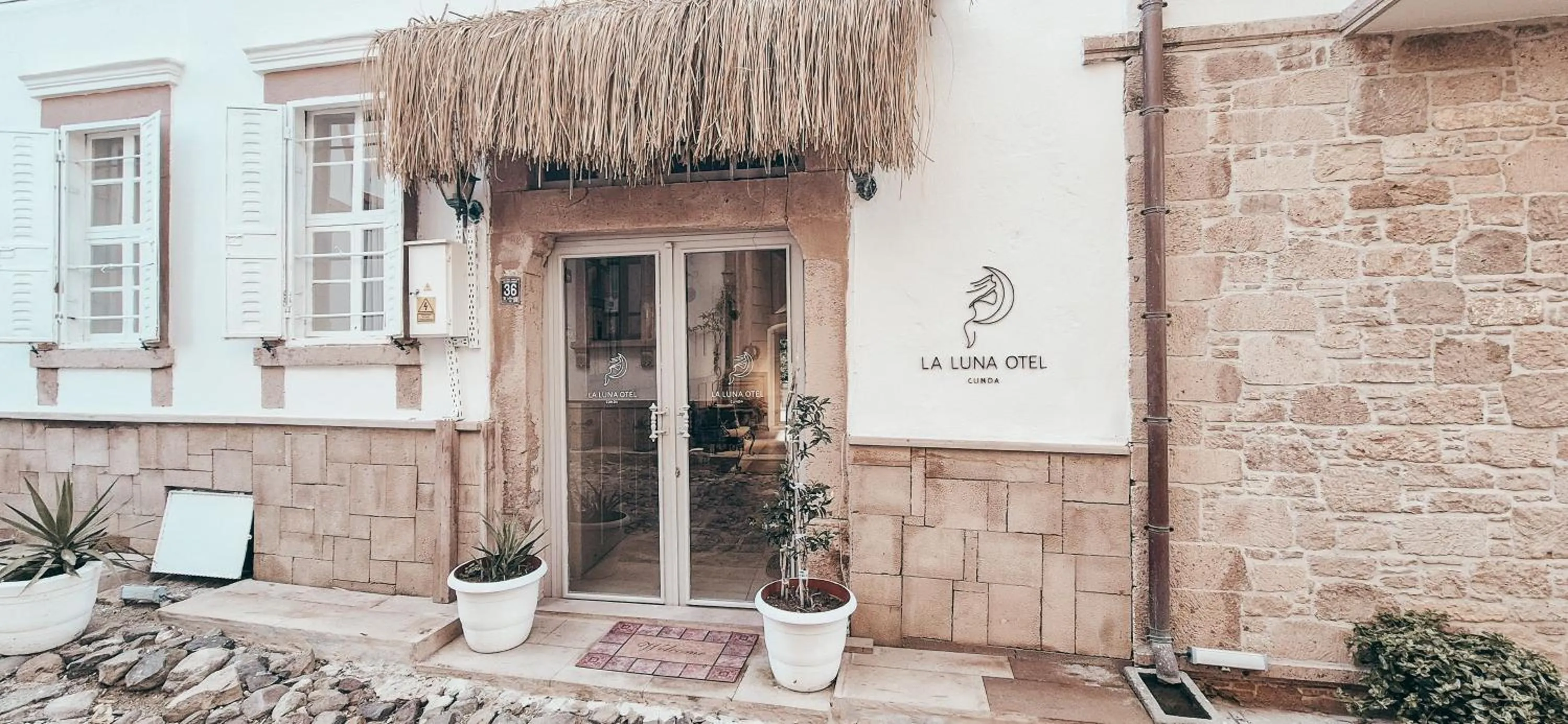 Property building in La Luna Otel Cunda