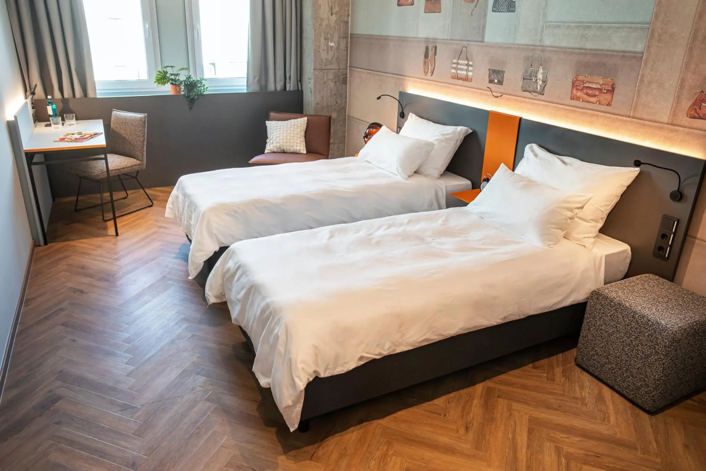 Superior Twin Room in LOGINN Hotel Offenbach Superior Twin Room in LOGINN Hotel Offenbach