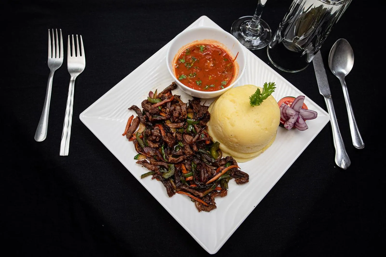 Food in The Stand Leisure Hotel