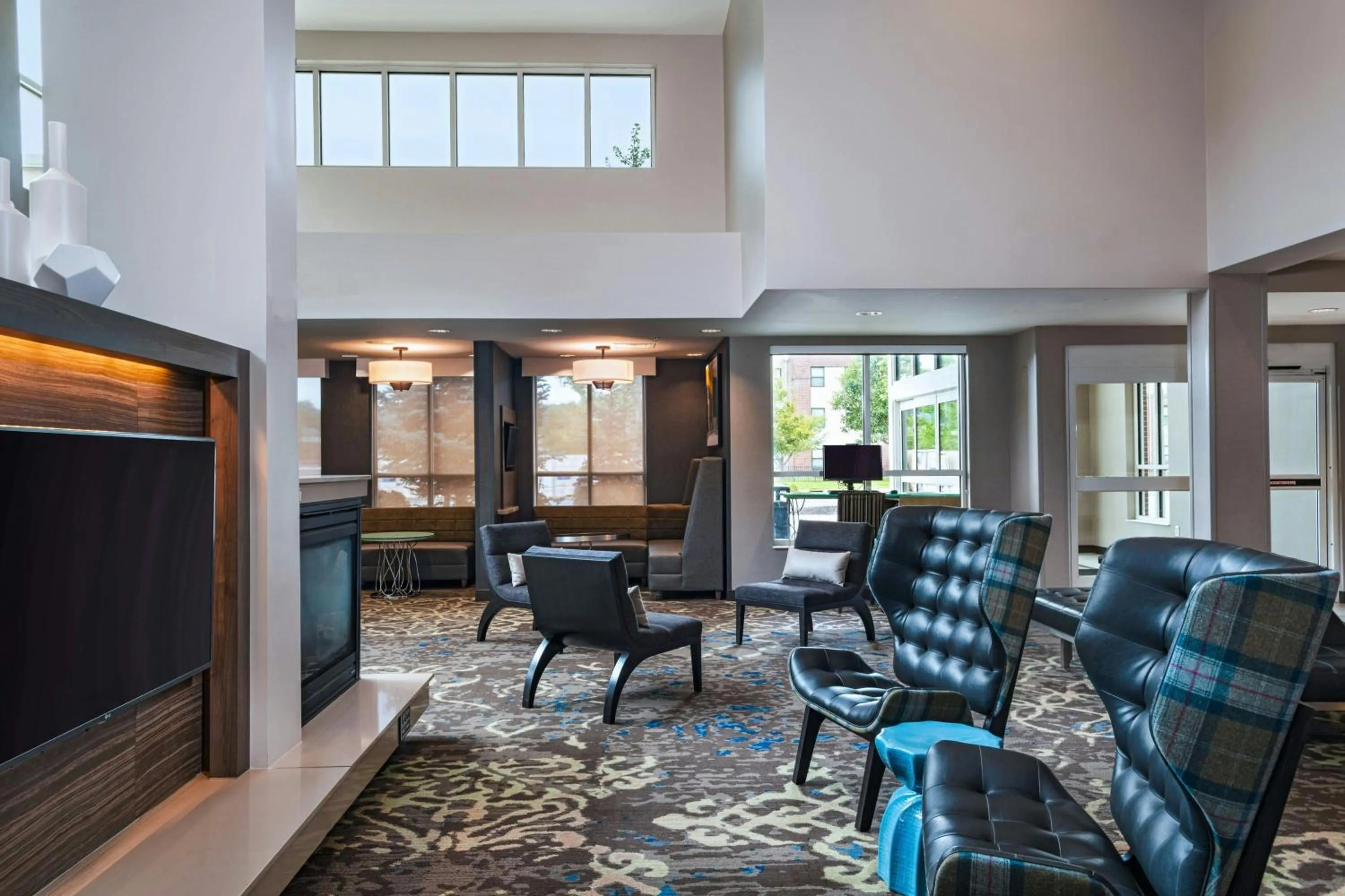 Lobby or reception in Residence Inn by Marriott Omaha Aksarben Village