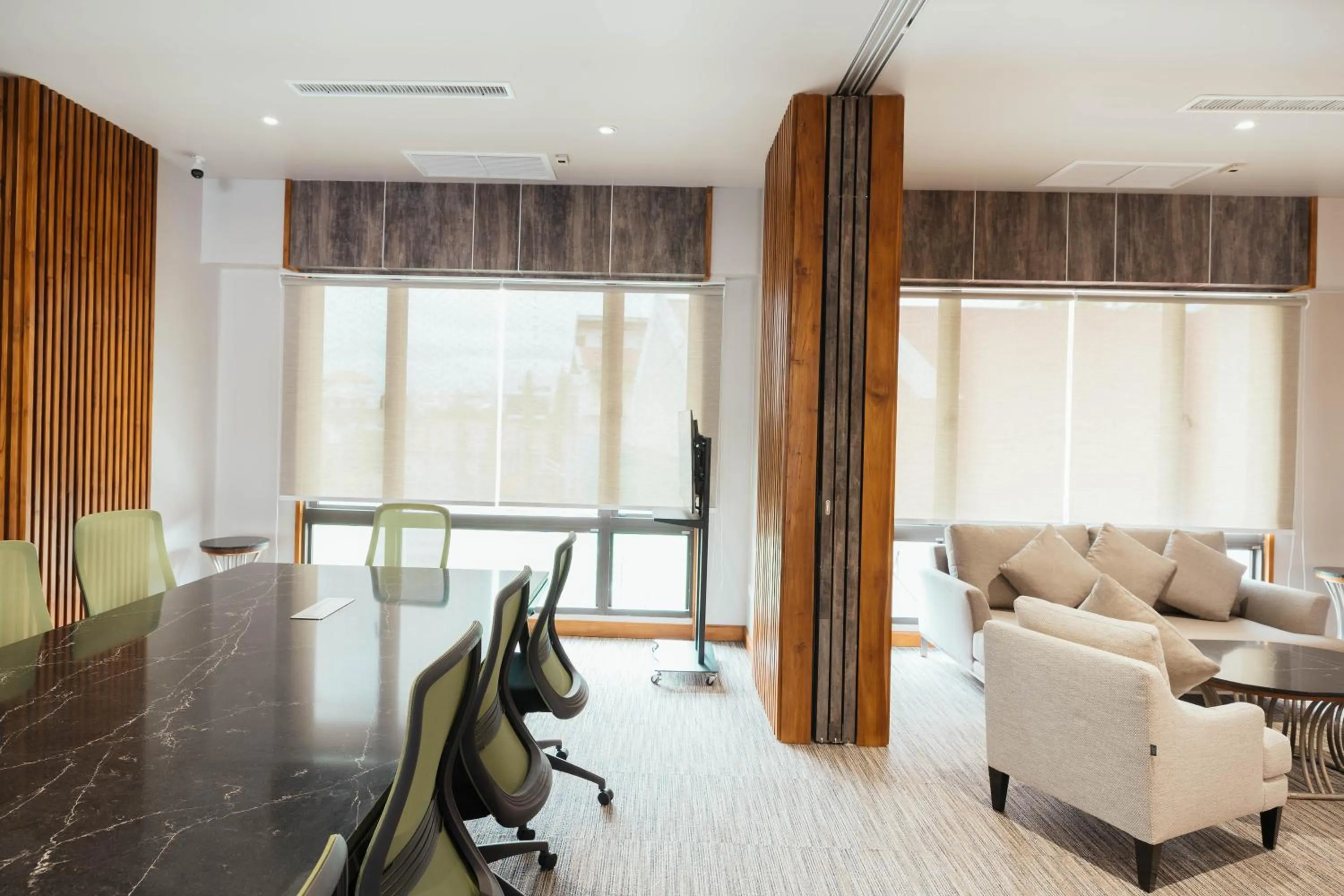 Seating area in SN Residences