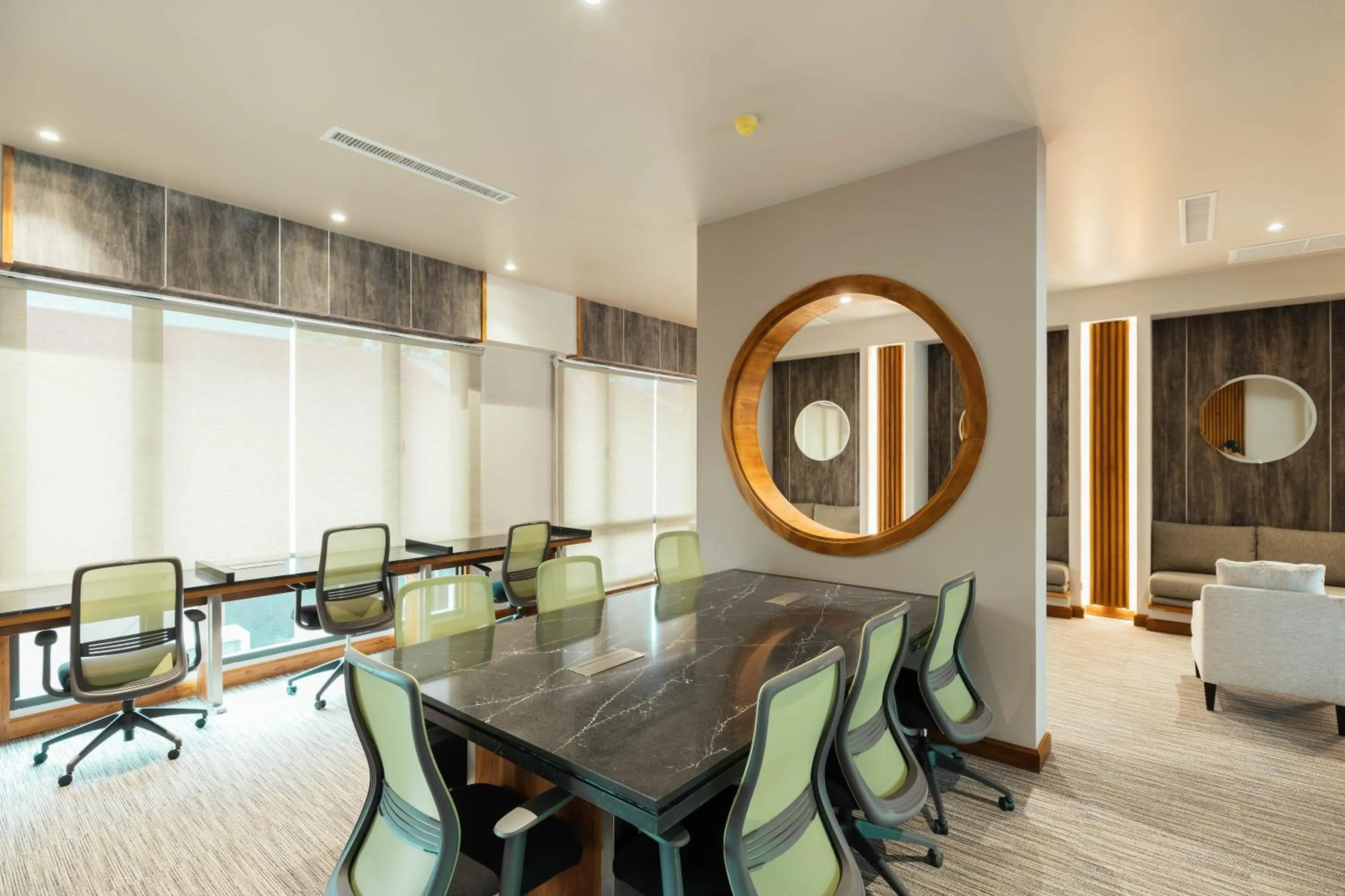 Seating area in SN Residences