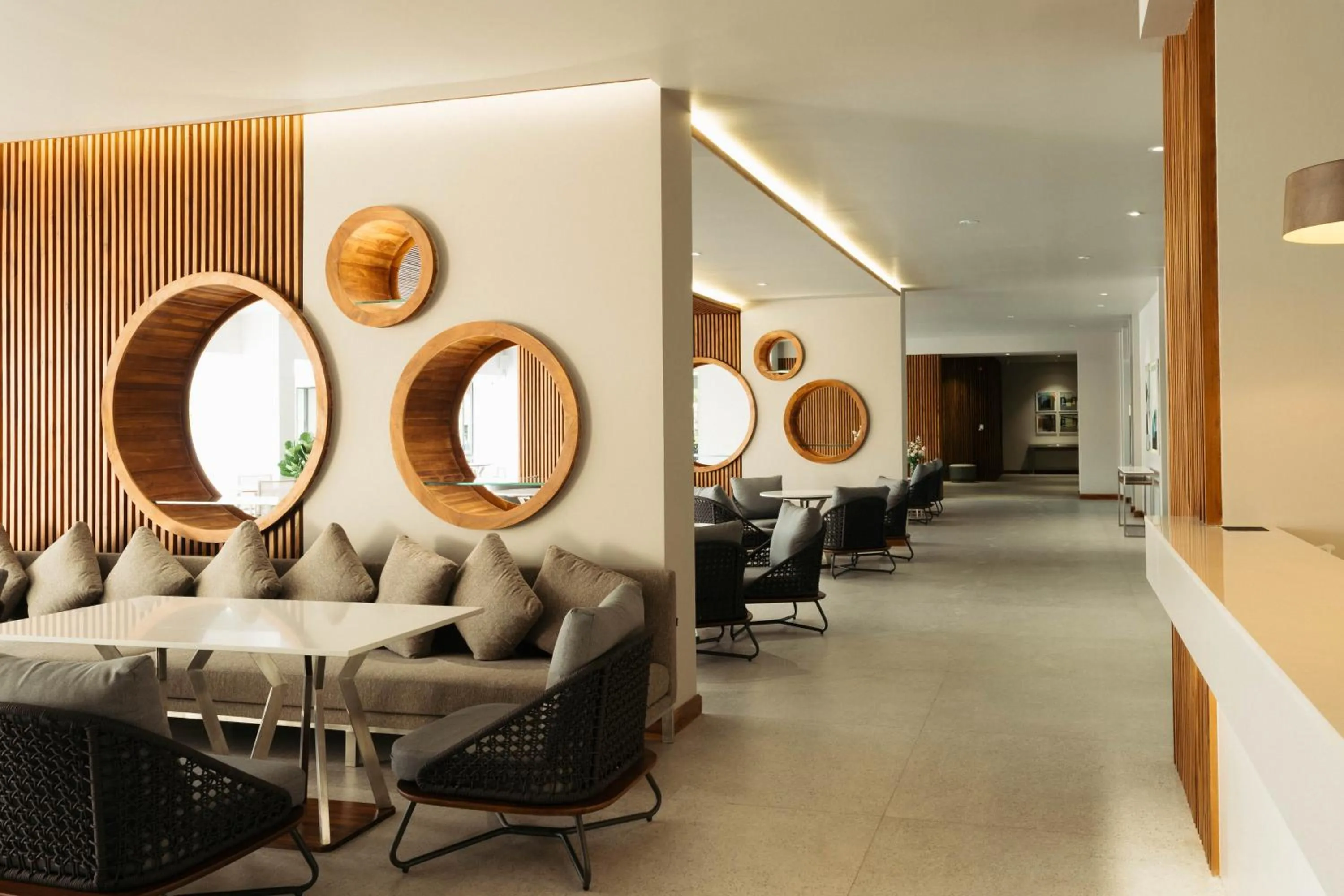 Seating area in SN Residences