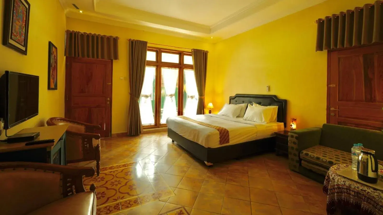 Standard King Room in Rumah Desa Homestay Standard King Room in Rumah Desa Homestay