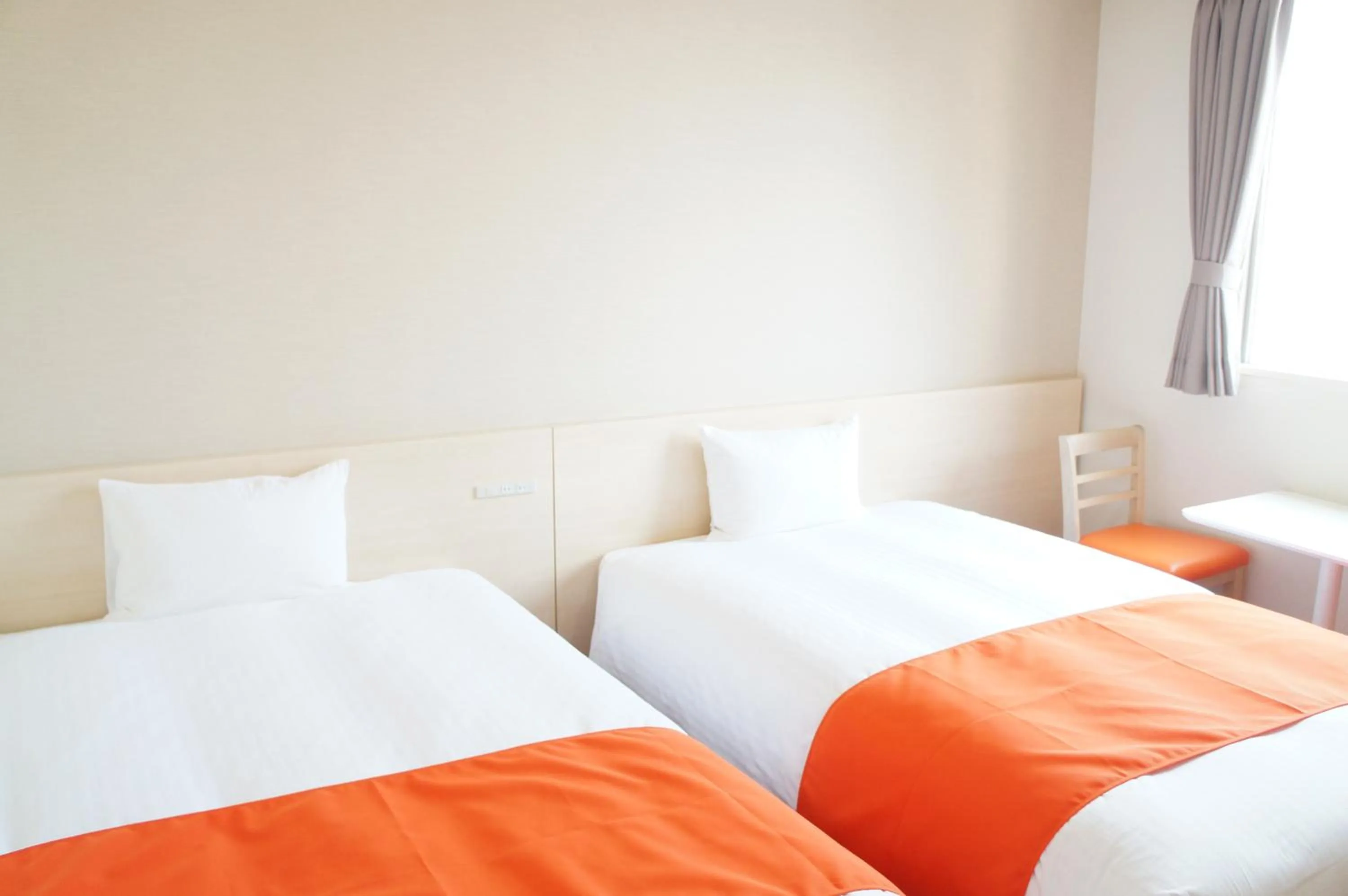 Bed in Hotel Abest Naha Kokusai Street