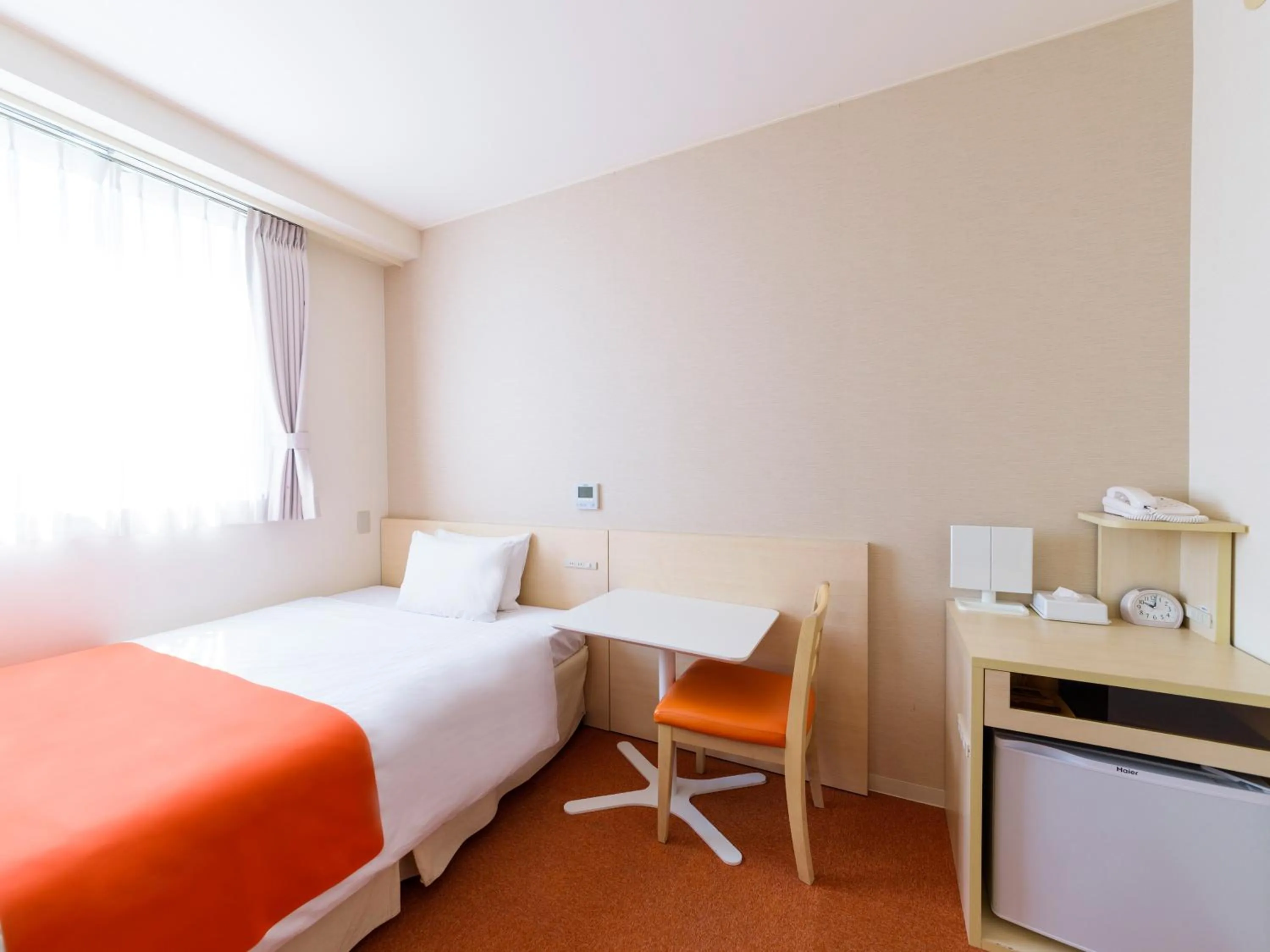 Photo of the whole room, Bed in Hotel Abest Naha Kokusai Street