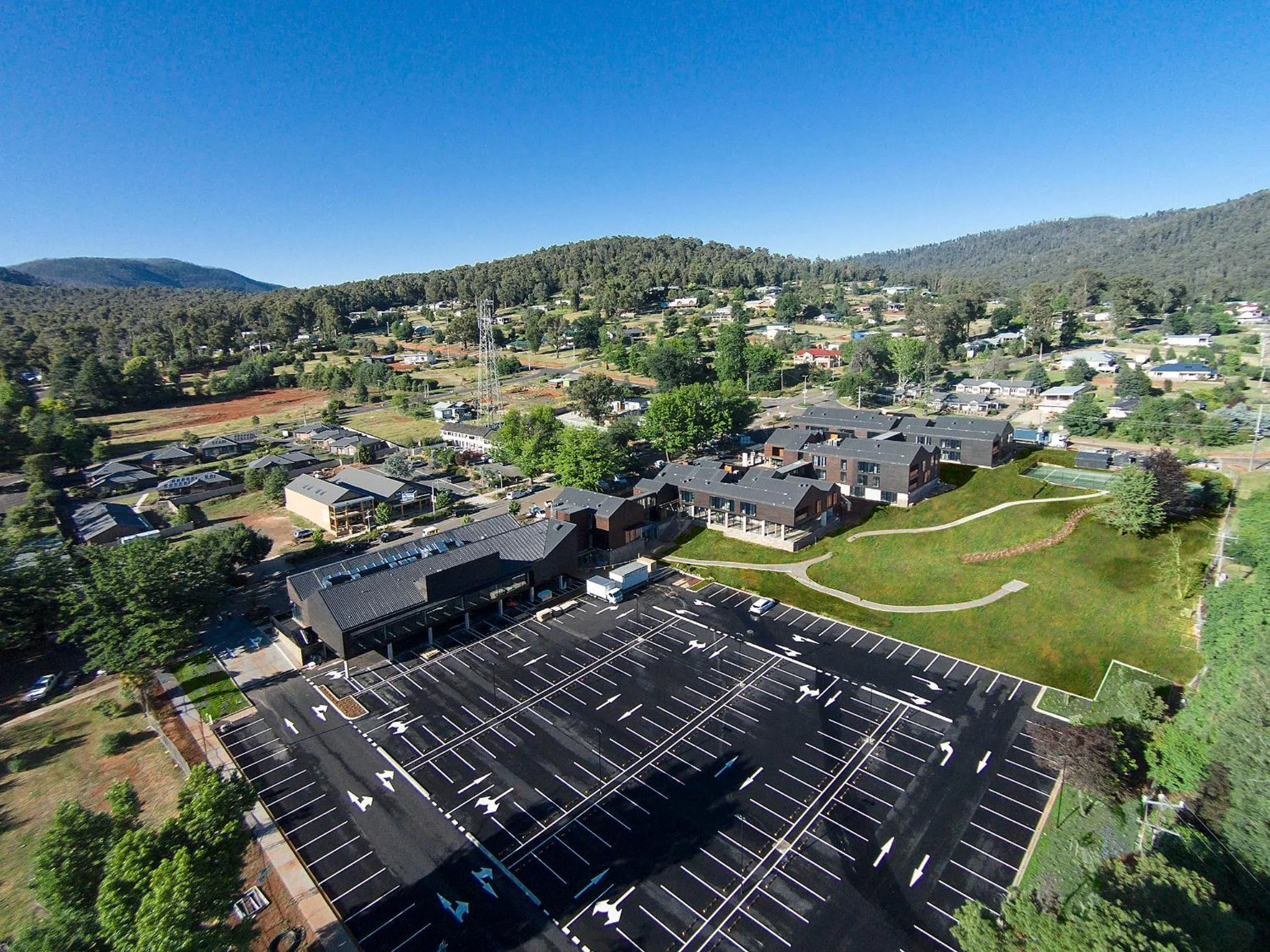 Bird's eye view in Peppers Marysville