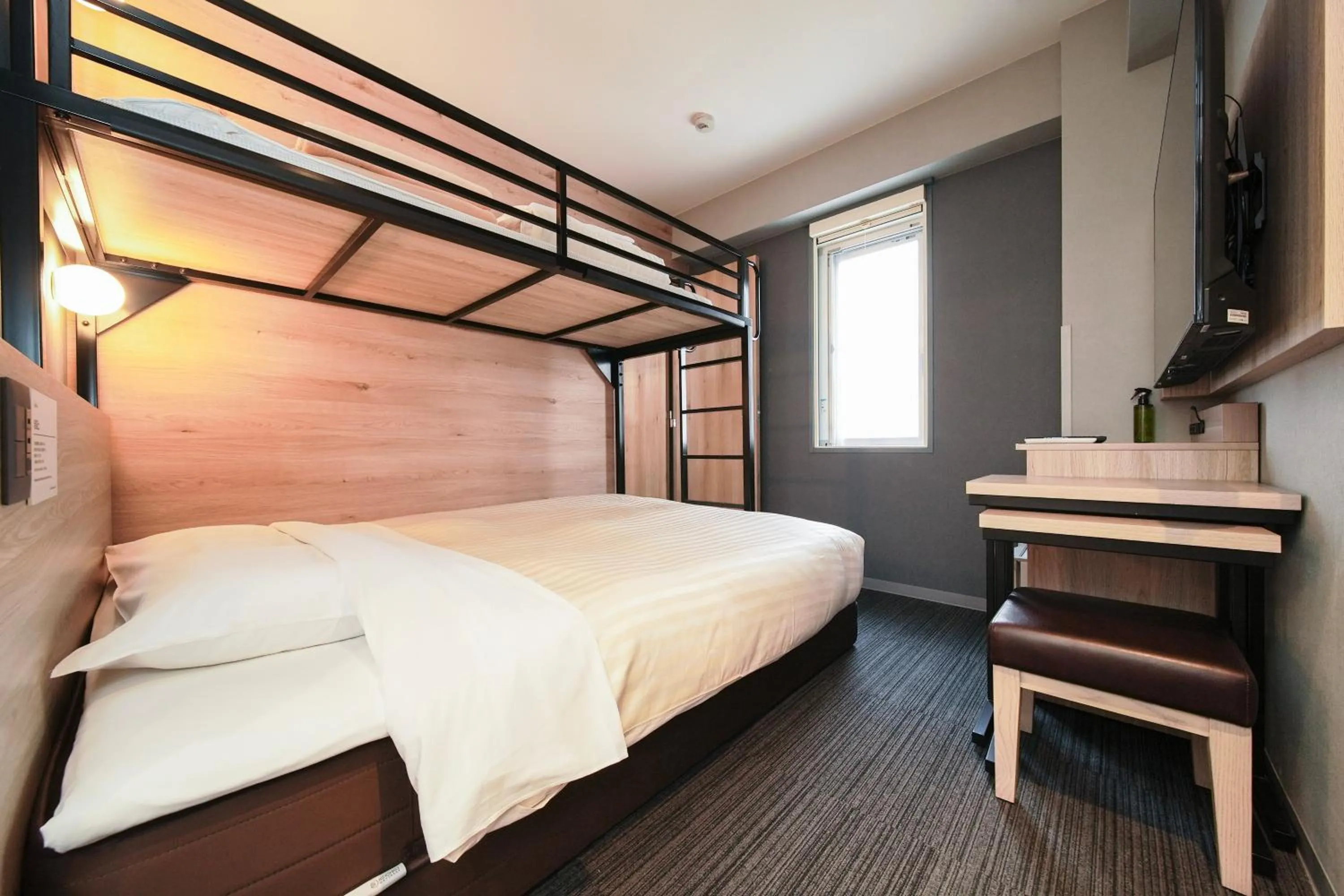 Bed in Super Hotel Utsunomiya