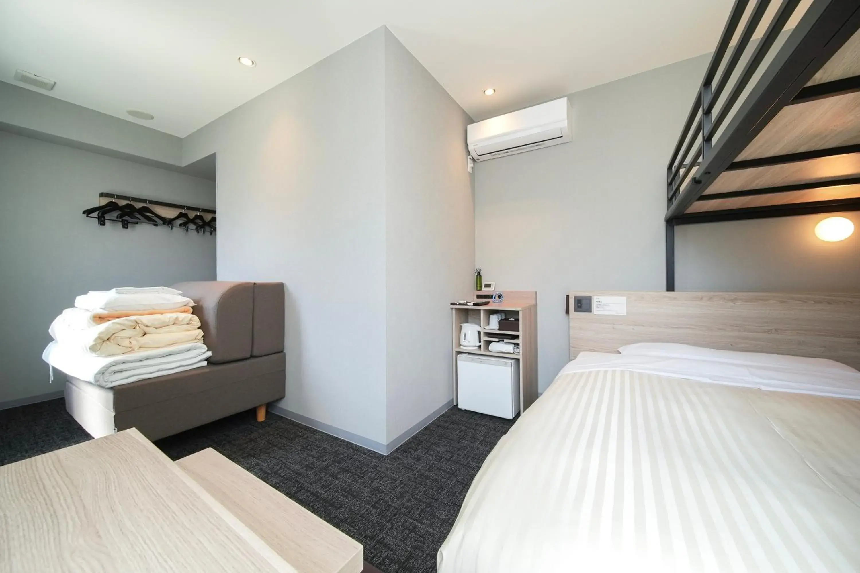 Bed in Super Hotel Utsunomiya Bed in Super Hotel Utsunomiya