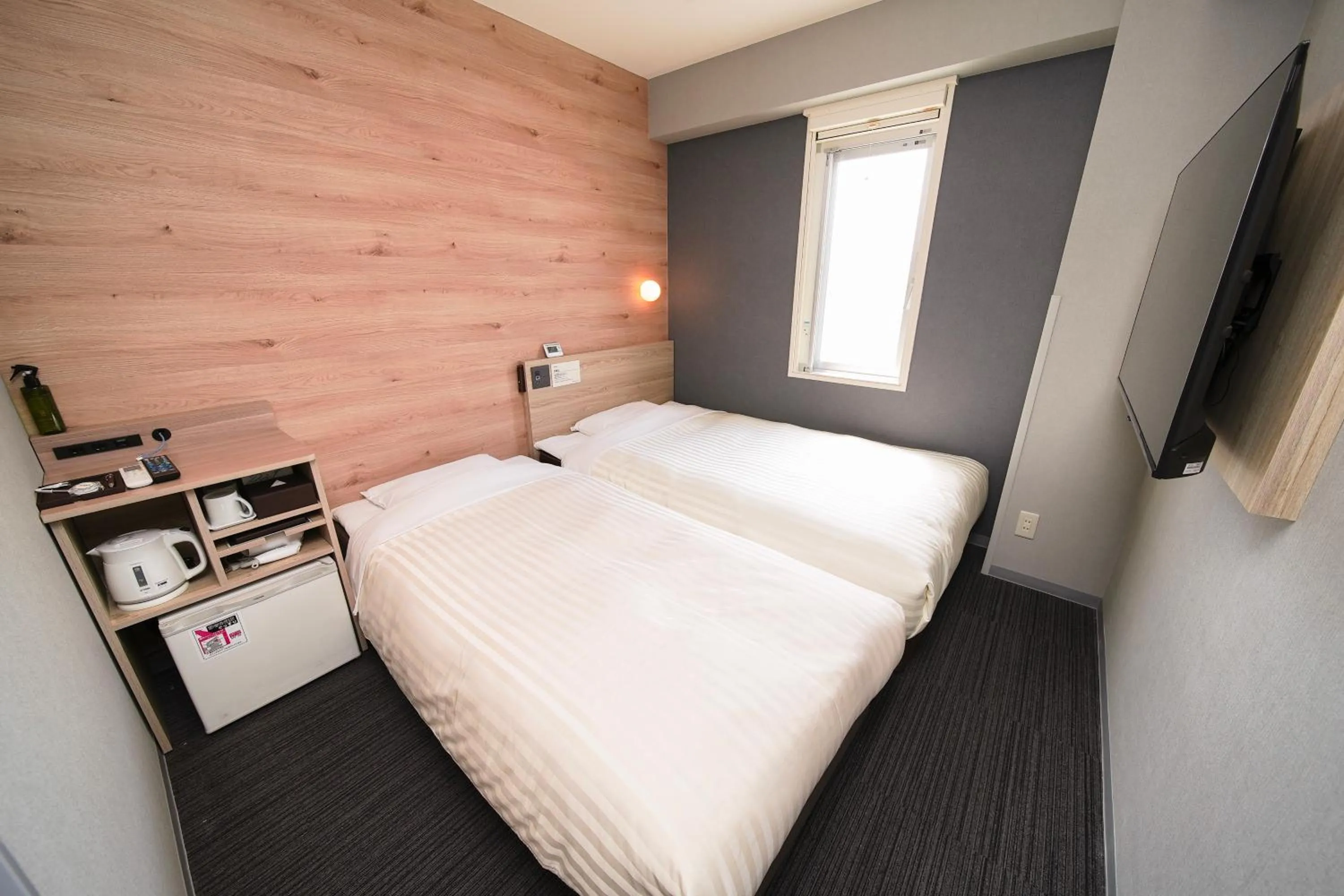 Bed in Super Hotel Utsunomiya