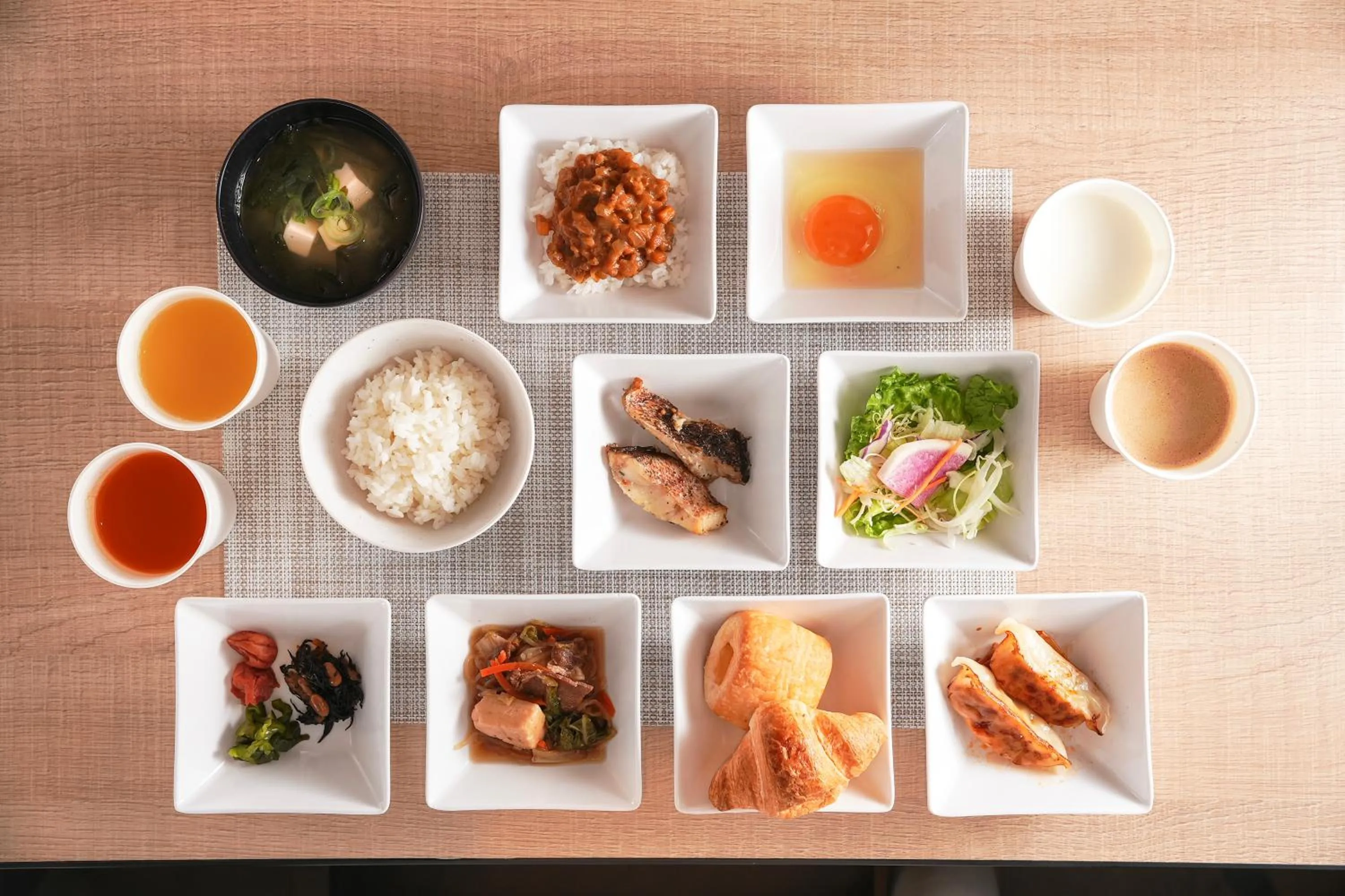 Breakfast in Super Hotel Utsunomiya