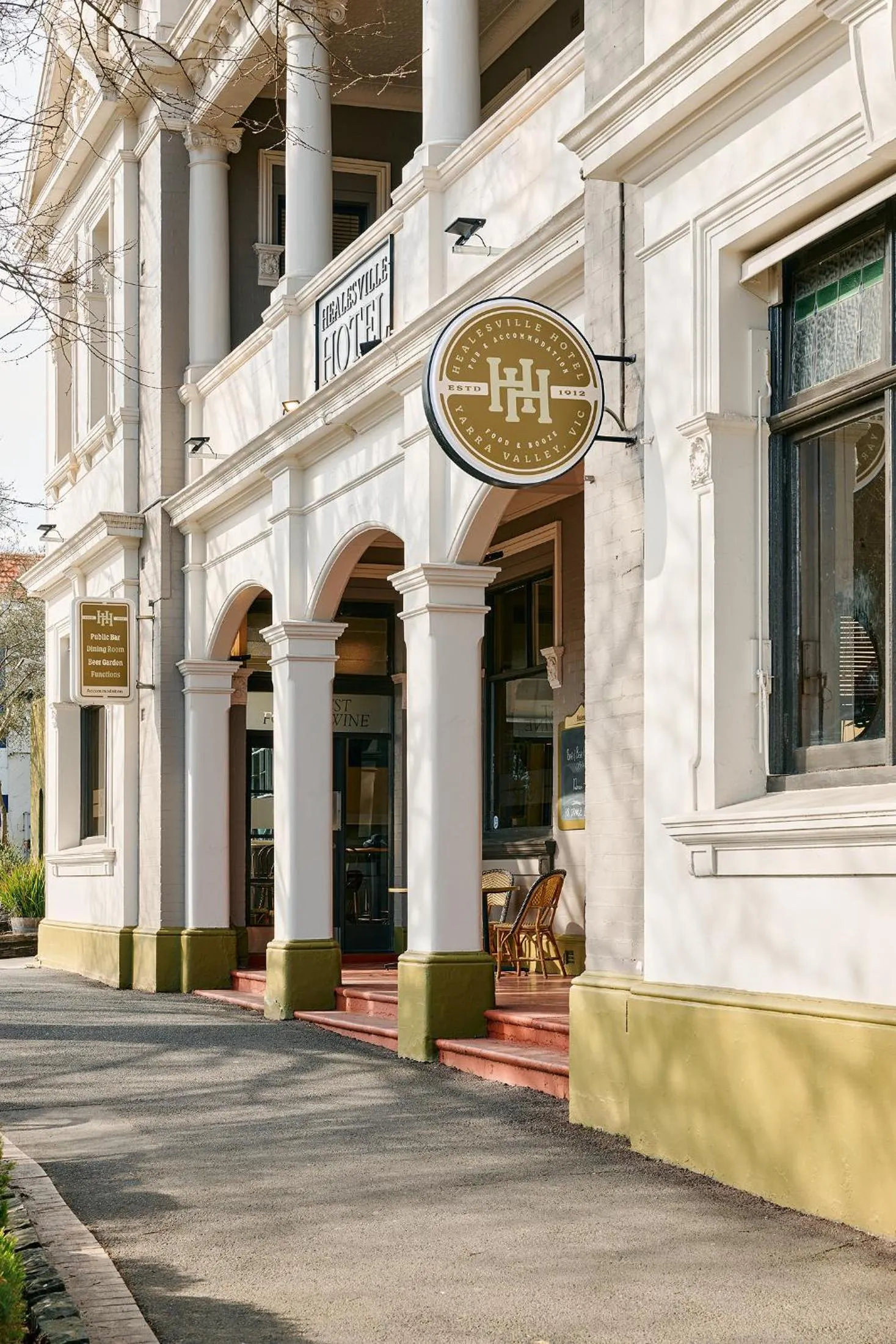 Property building in Healesville Hotel