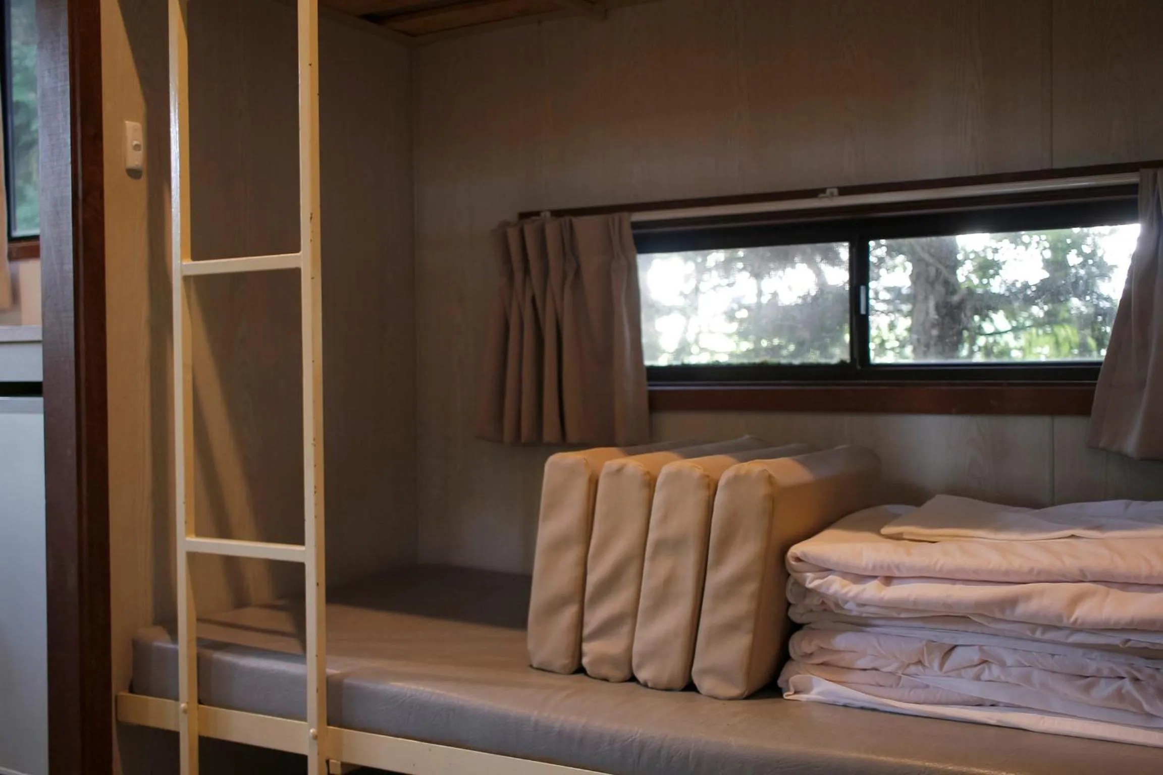 Photo of the whole room, Bed in PICA Fujiyoshida