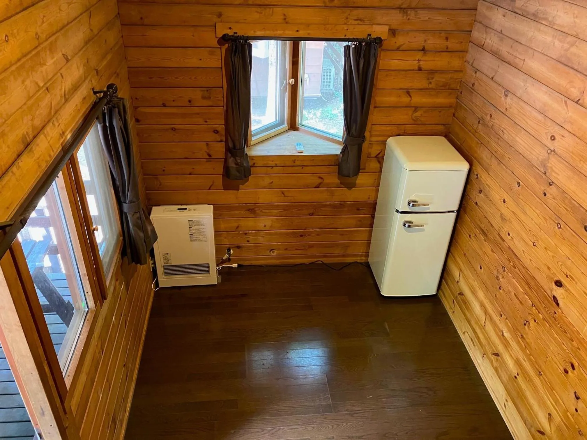 Living room in PICA Fujiyoshida