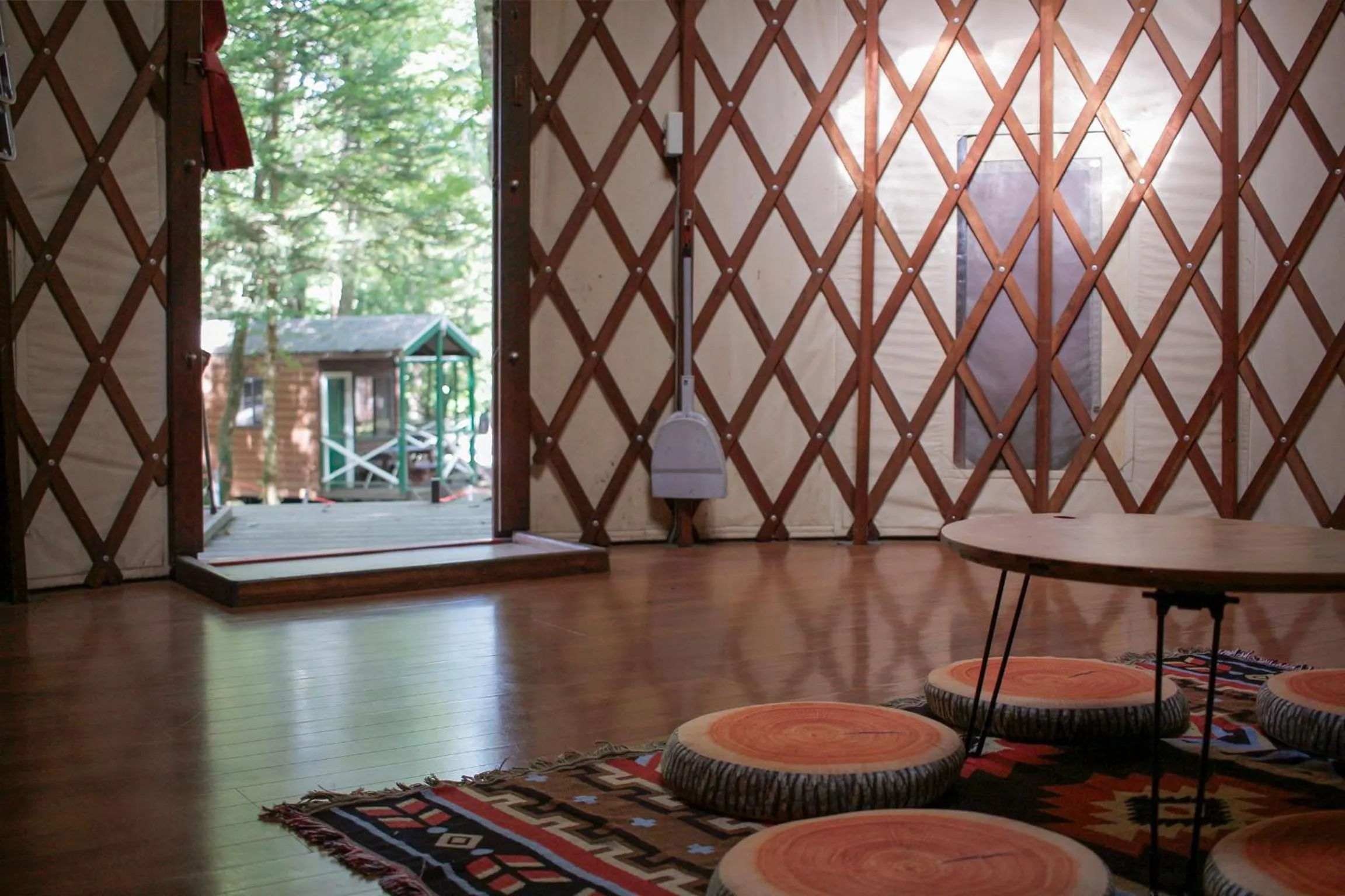 Living room in PICA Fujiyoshida