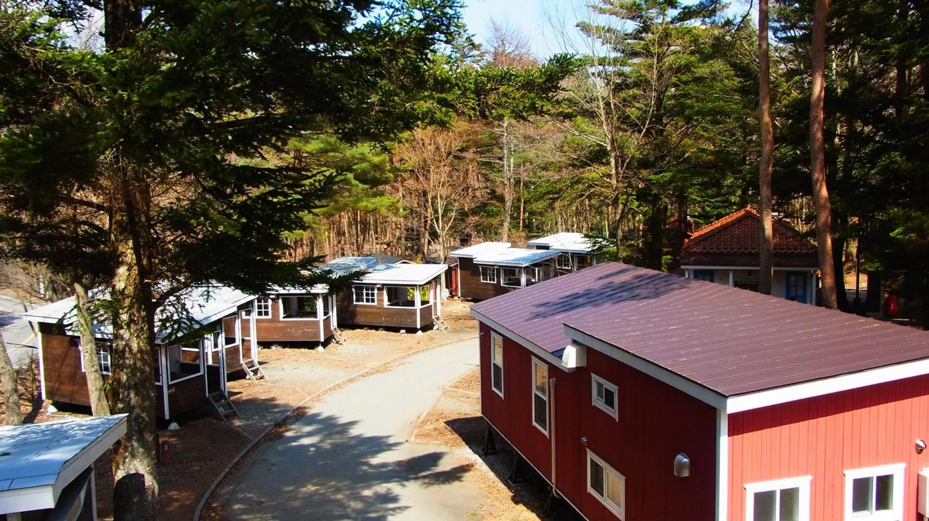 Area and facilities in PICA Fujiyoshida