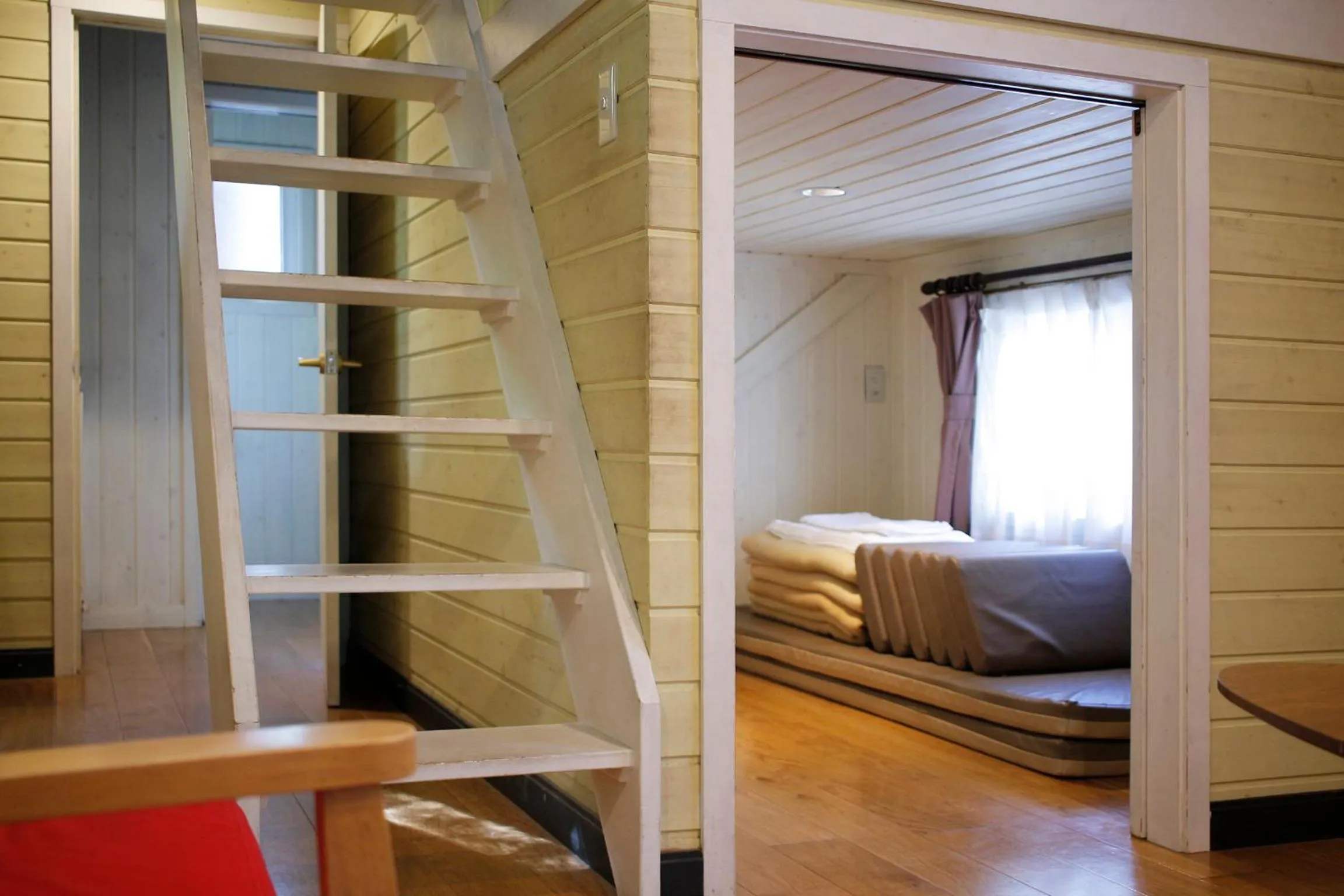 Living room, Bed in PICA Fujiyoshida