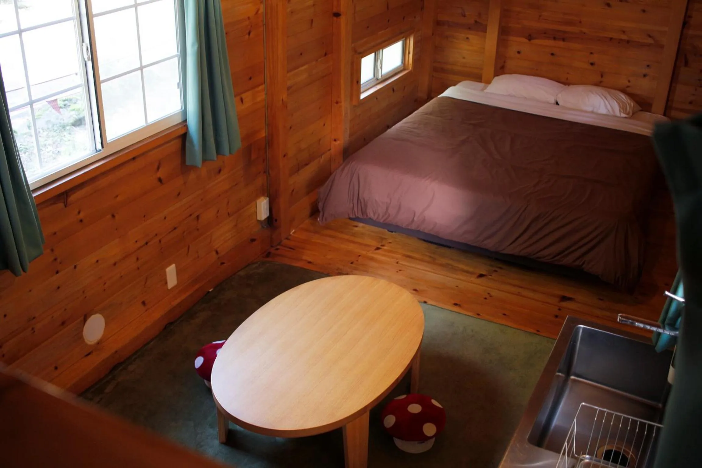 Bed in PICA Fujiyoshida