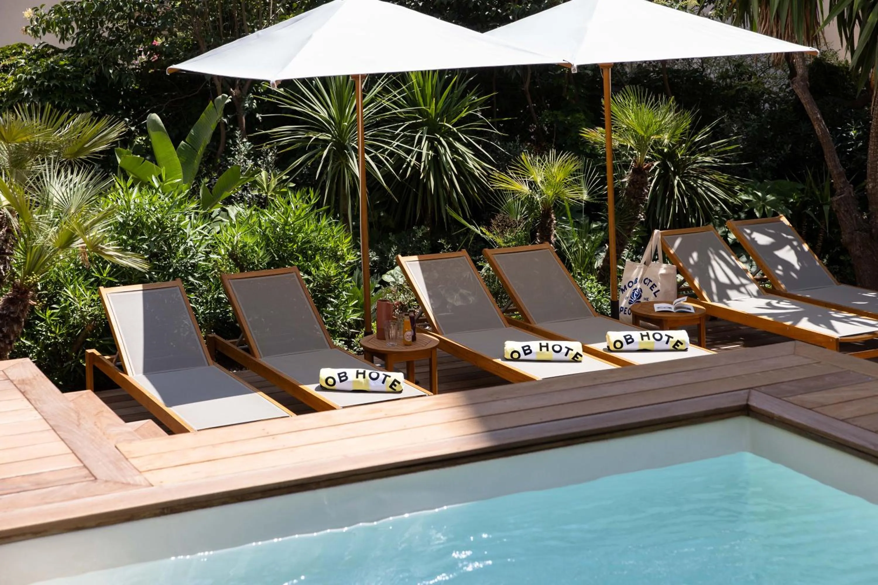 Swimming pool in MOB HOTEL Cannes