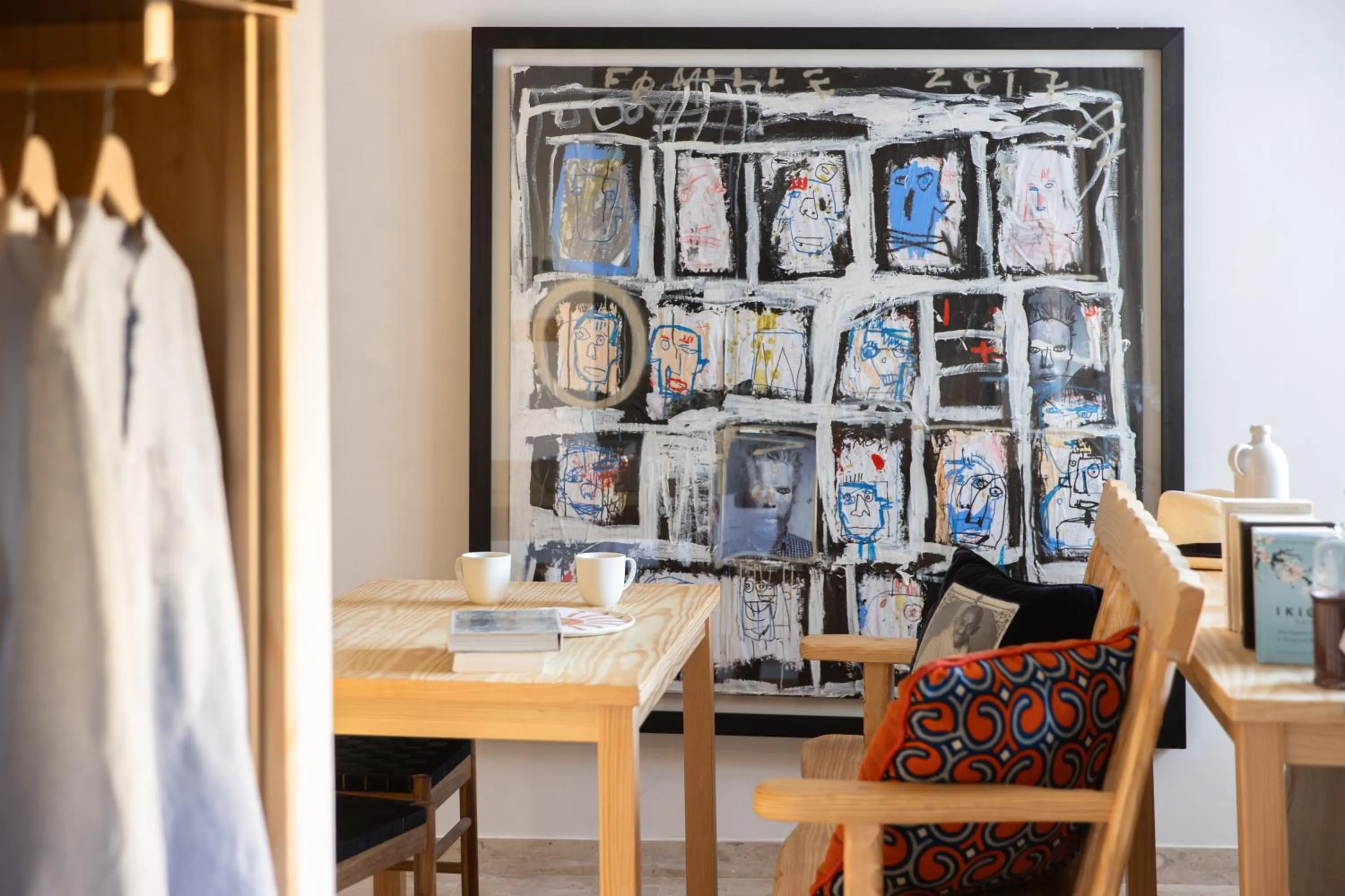 Seating area in MOB HOTEL Cannes