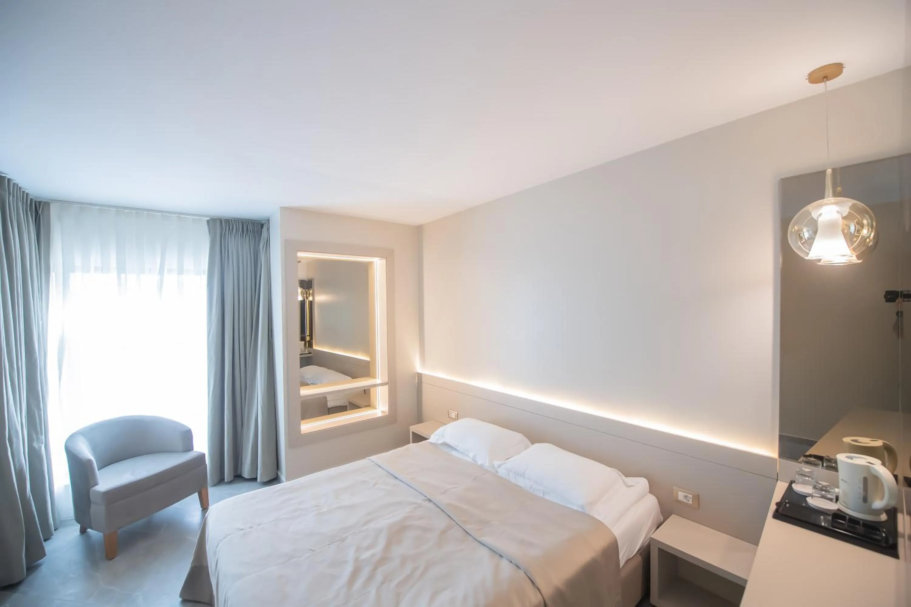 Bed in Hotel Atena***