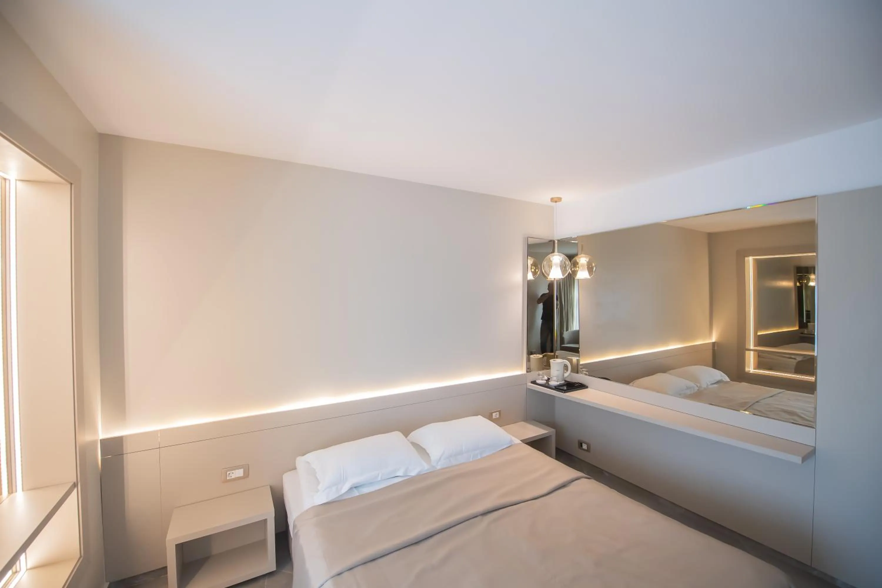 Bed in Hotel Atena***