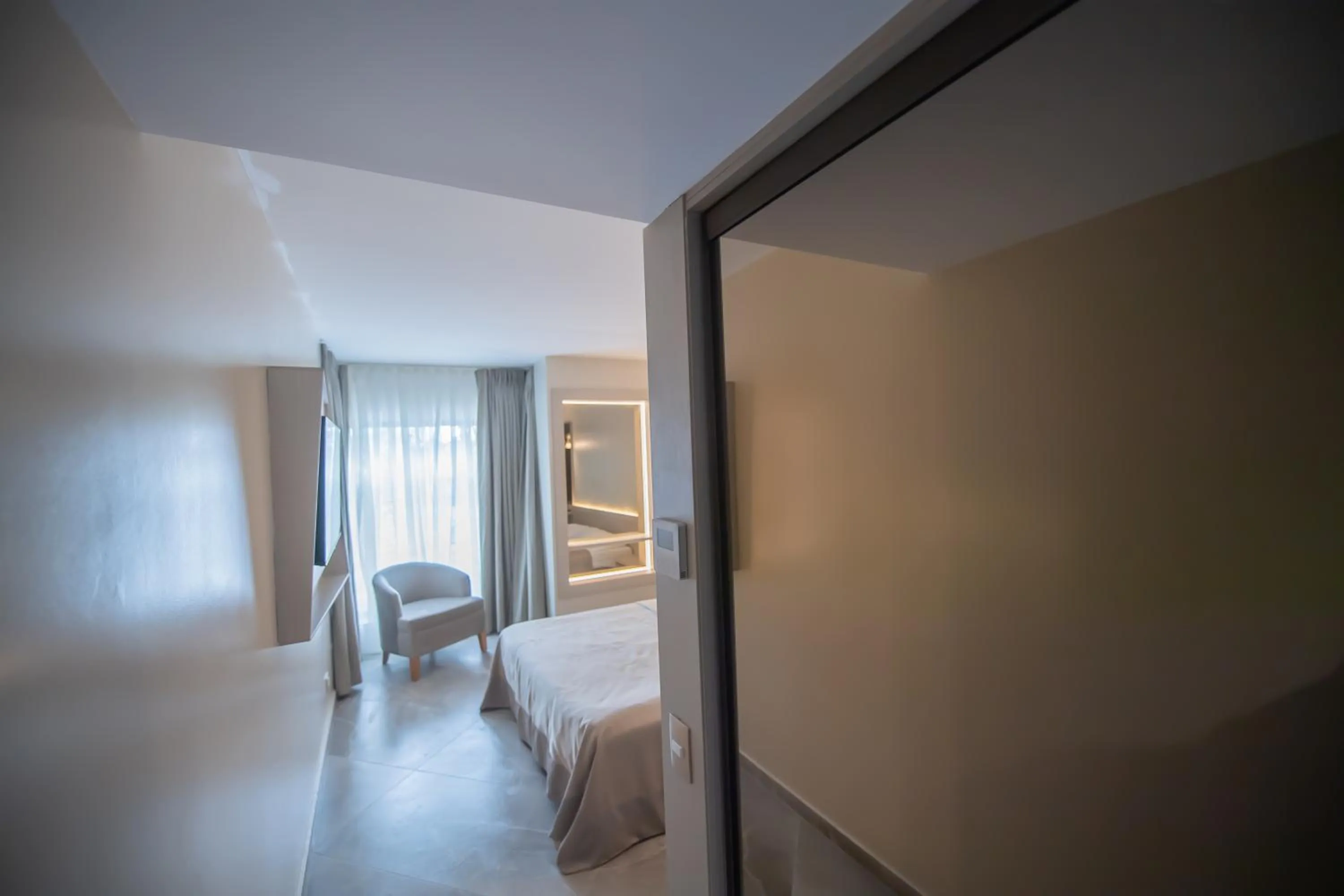 Bed in Hotel Atena***