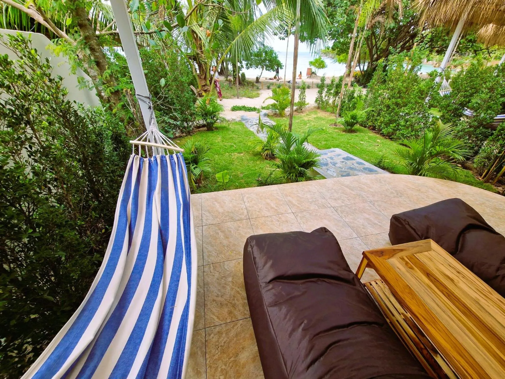 Garden in Secret Beach Bungalows