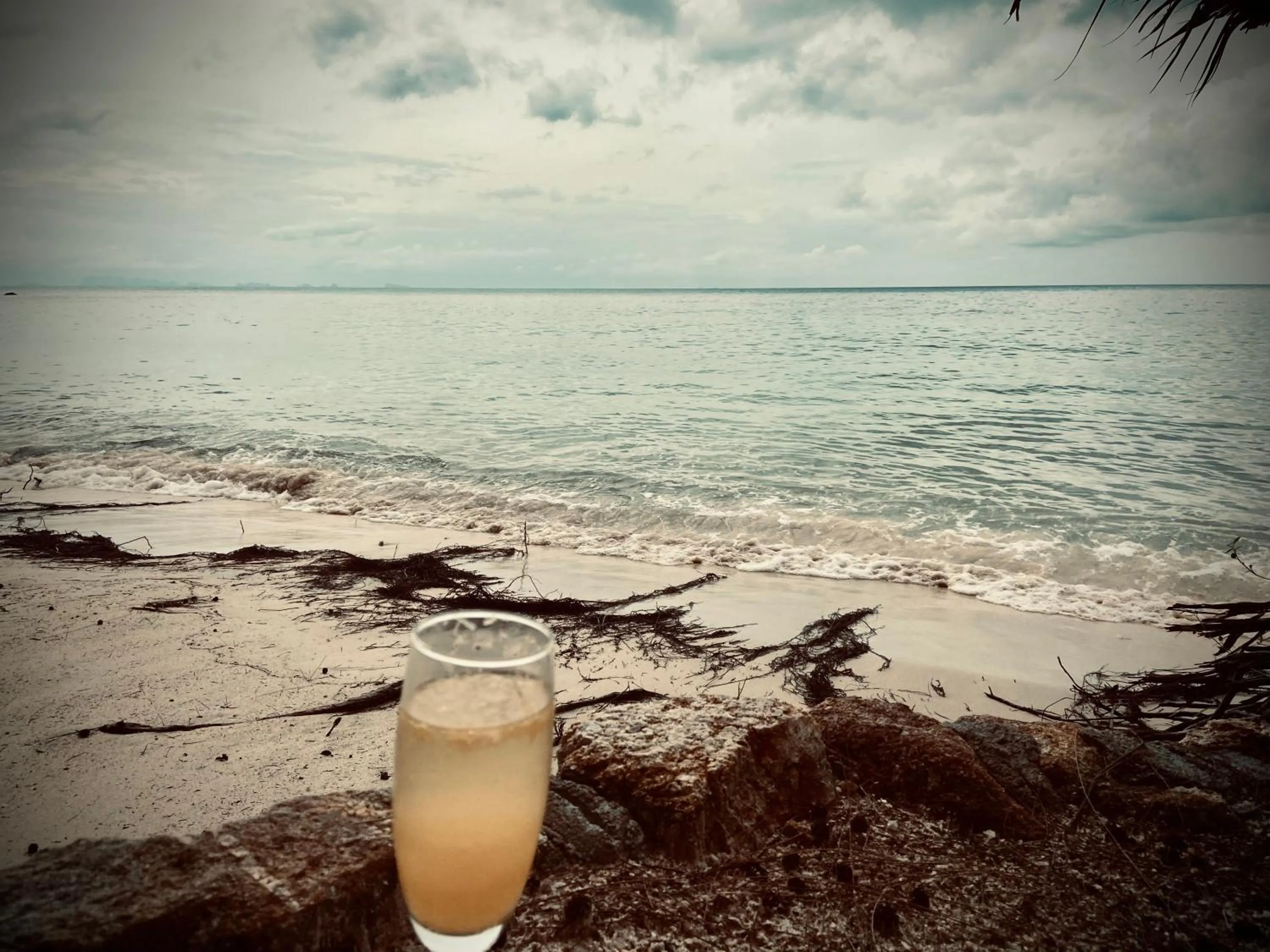 Drinks in Secret Beach Bungalows