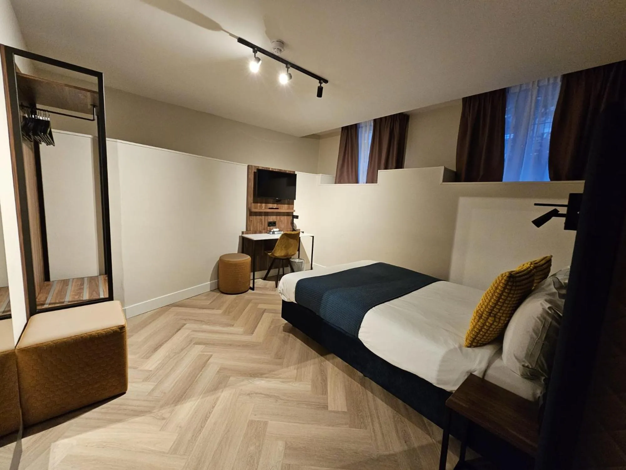 Bedroom, Bed in Hotel Washington