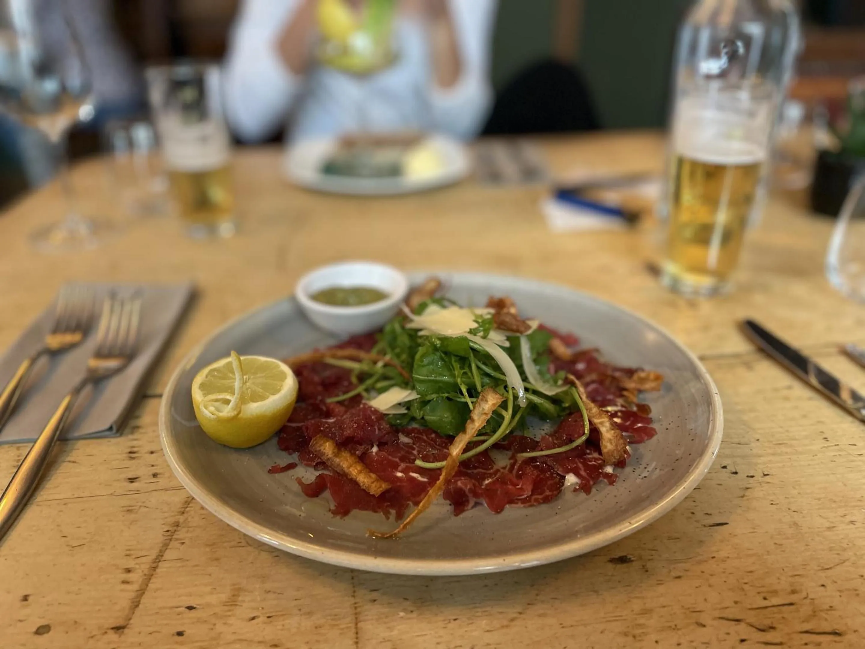 Food and drinks in White Hart Hotel