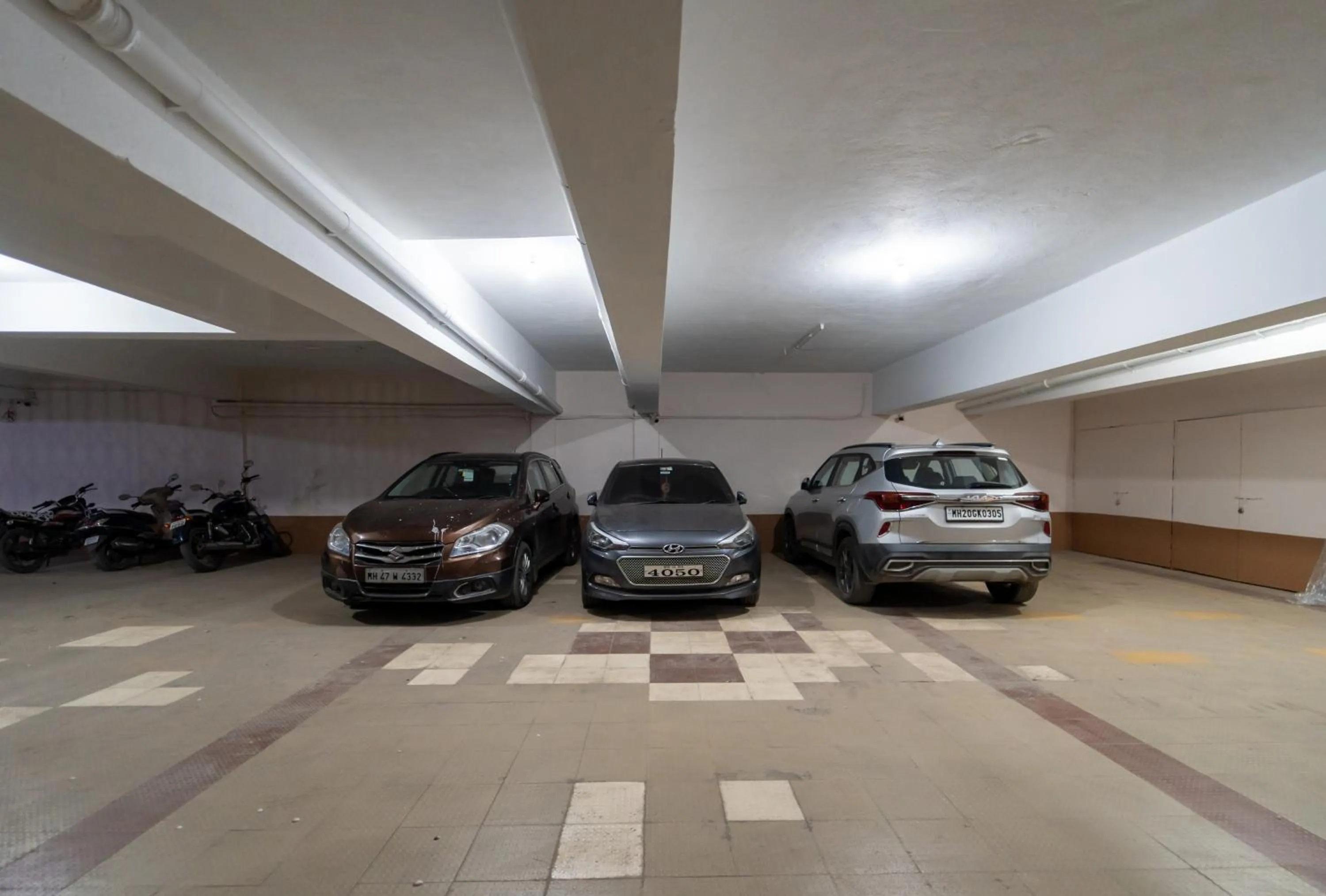 Parking in Krishna Inn