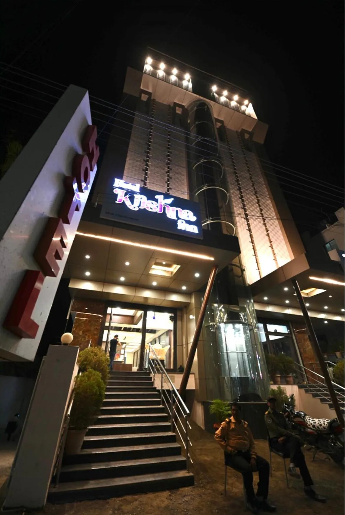 Property building in Krishna Inn