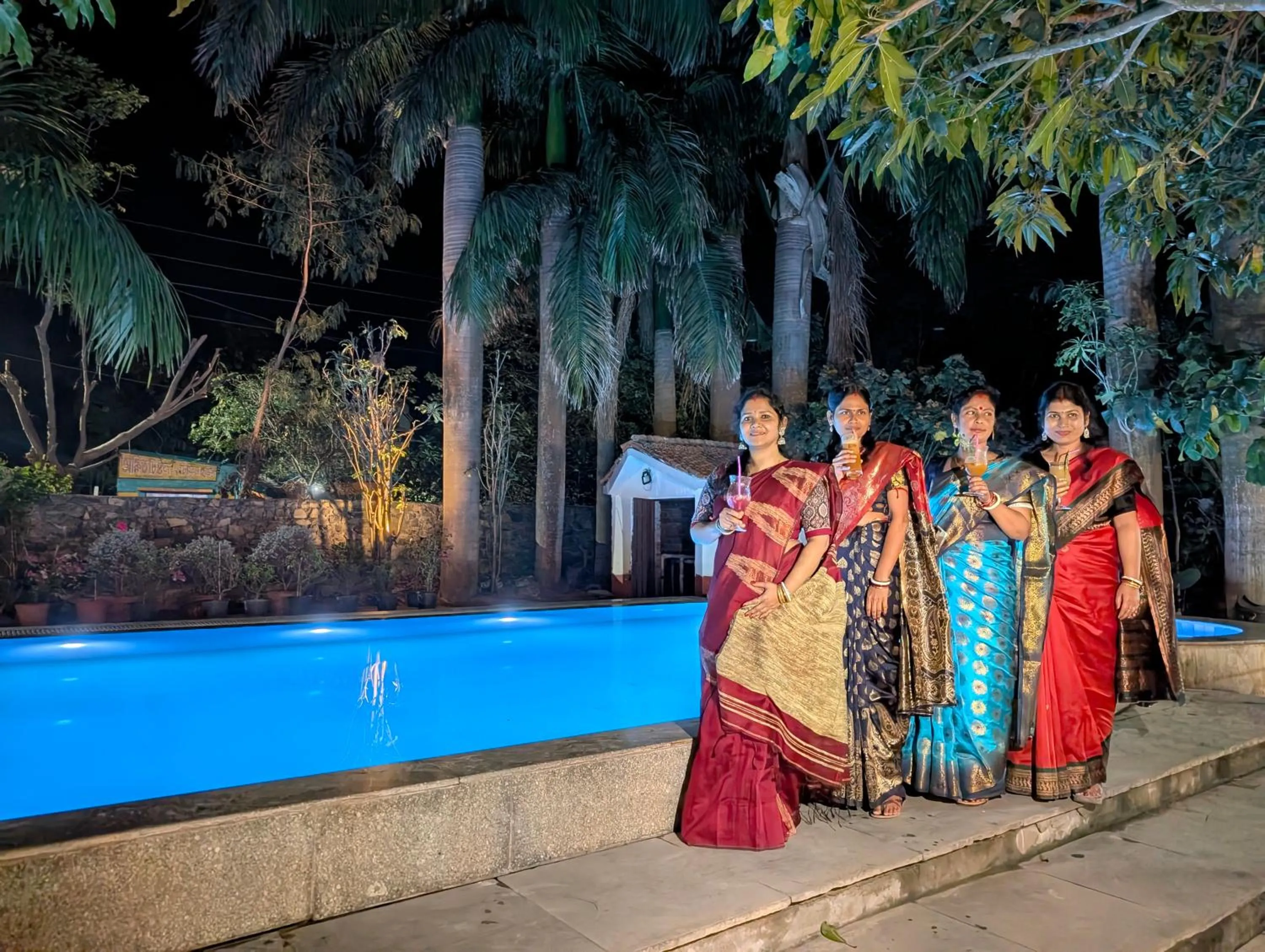 Pool view in Rangamati Garden Resort