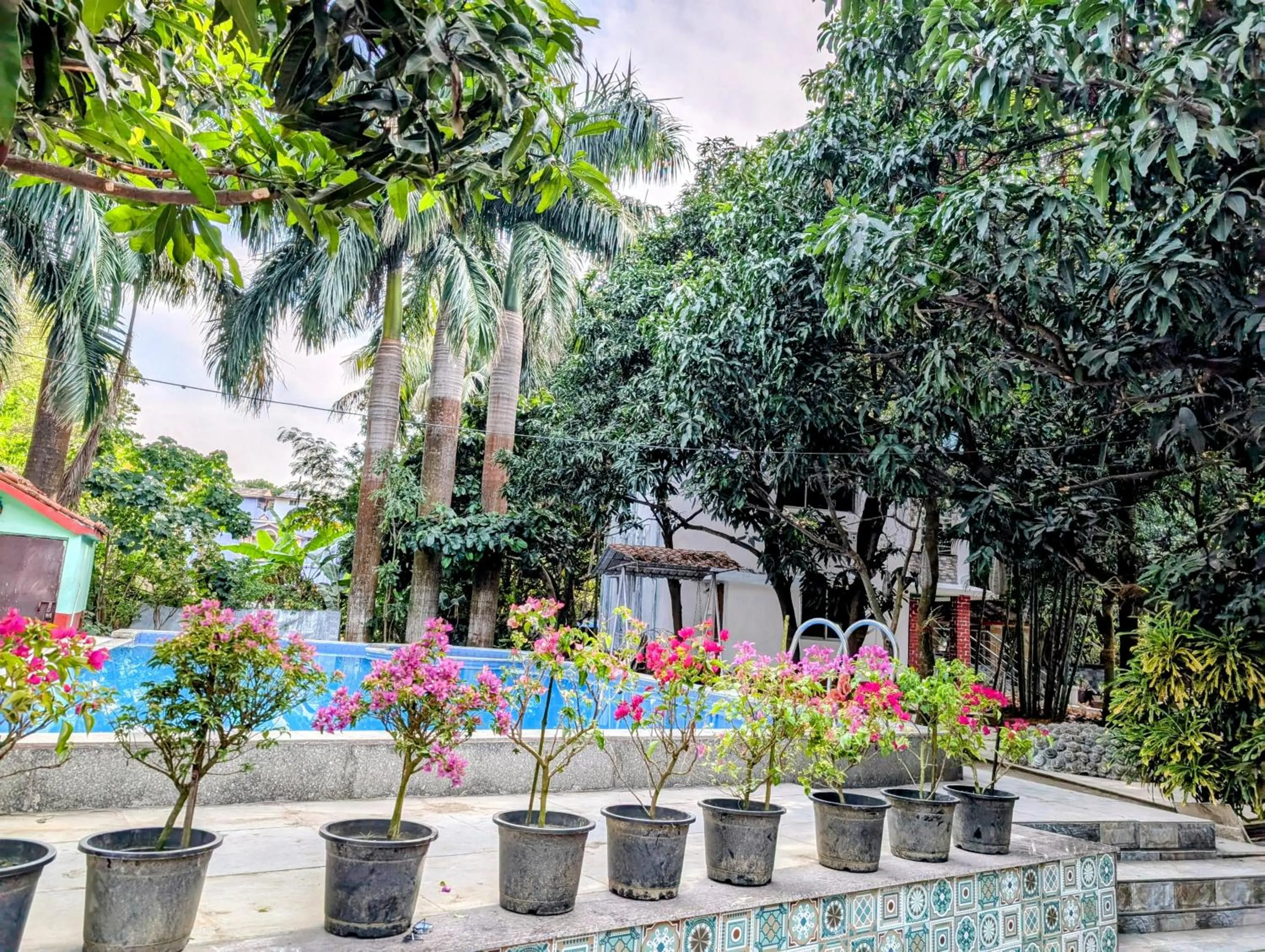 Pool view in Rangamati Garden Resort