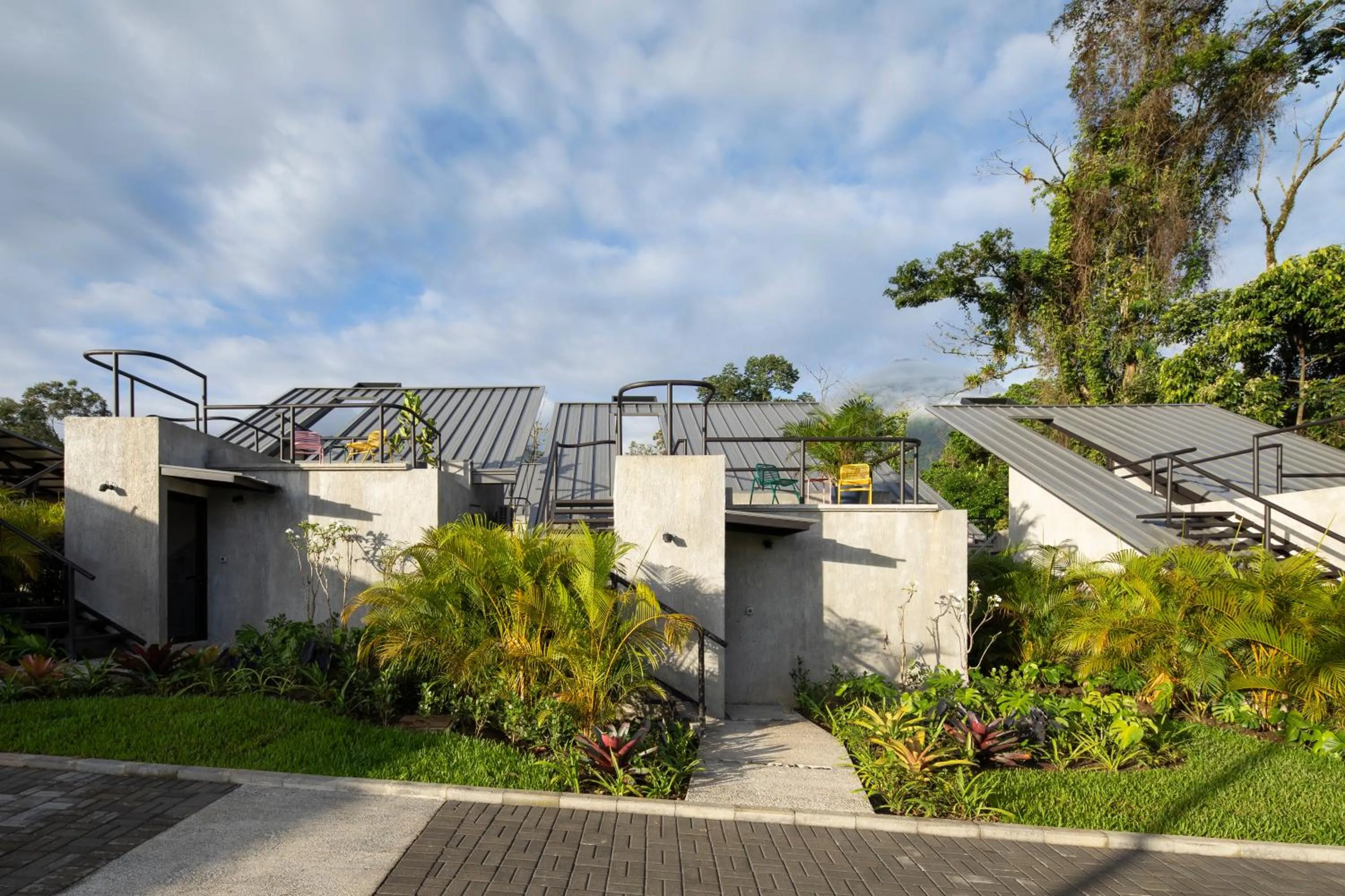 Garden view in BAUMA