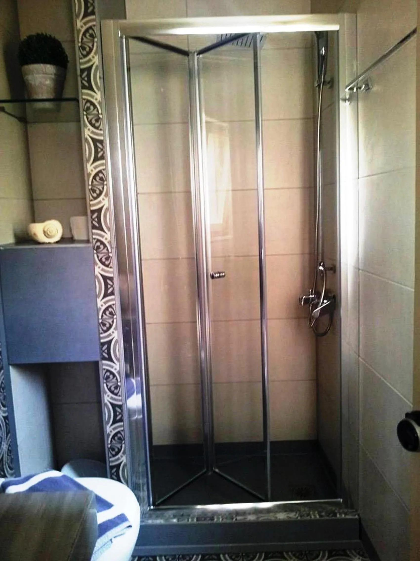 Bathroom in Alkionides Seaside Hotel