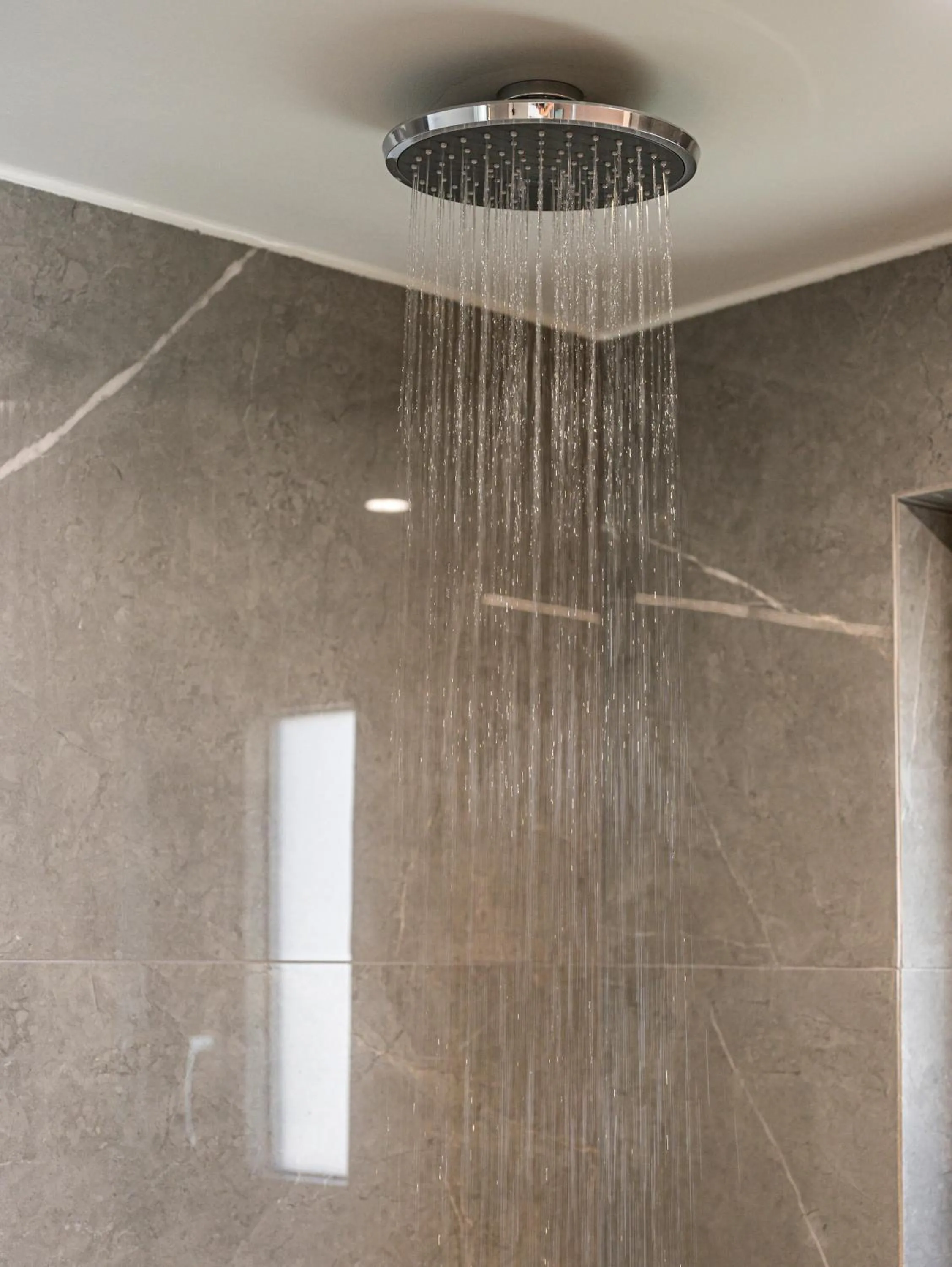 Bathroom in Alkionides Seaside Hotel