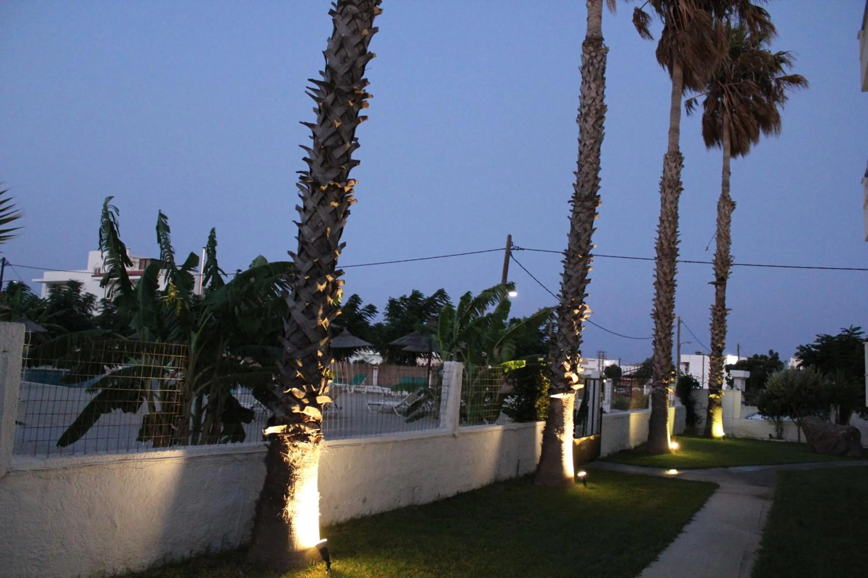 Garden in Elga Hotel & apartments